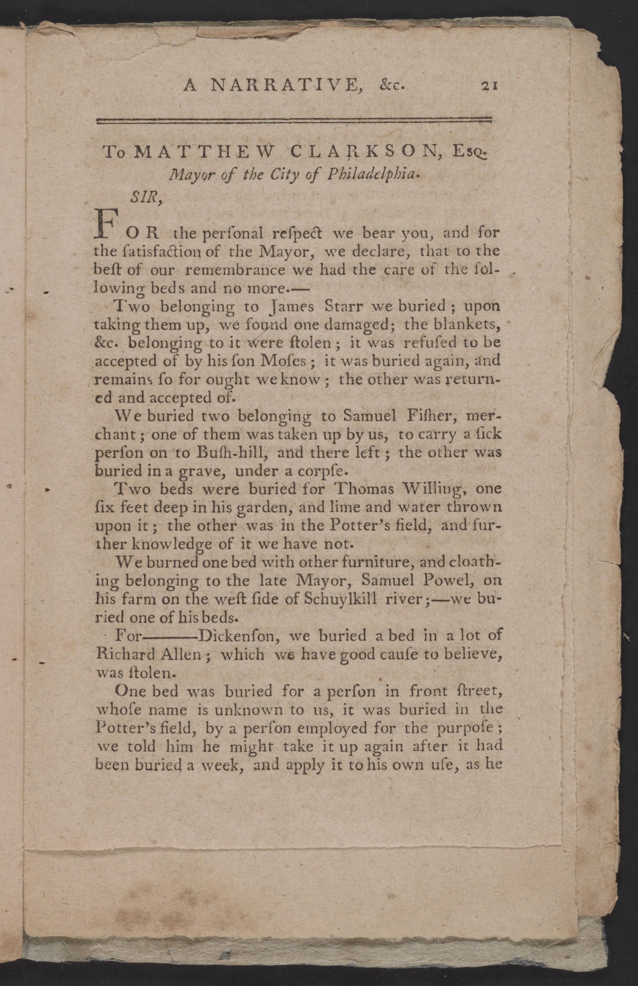 Scanned image of the current content page