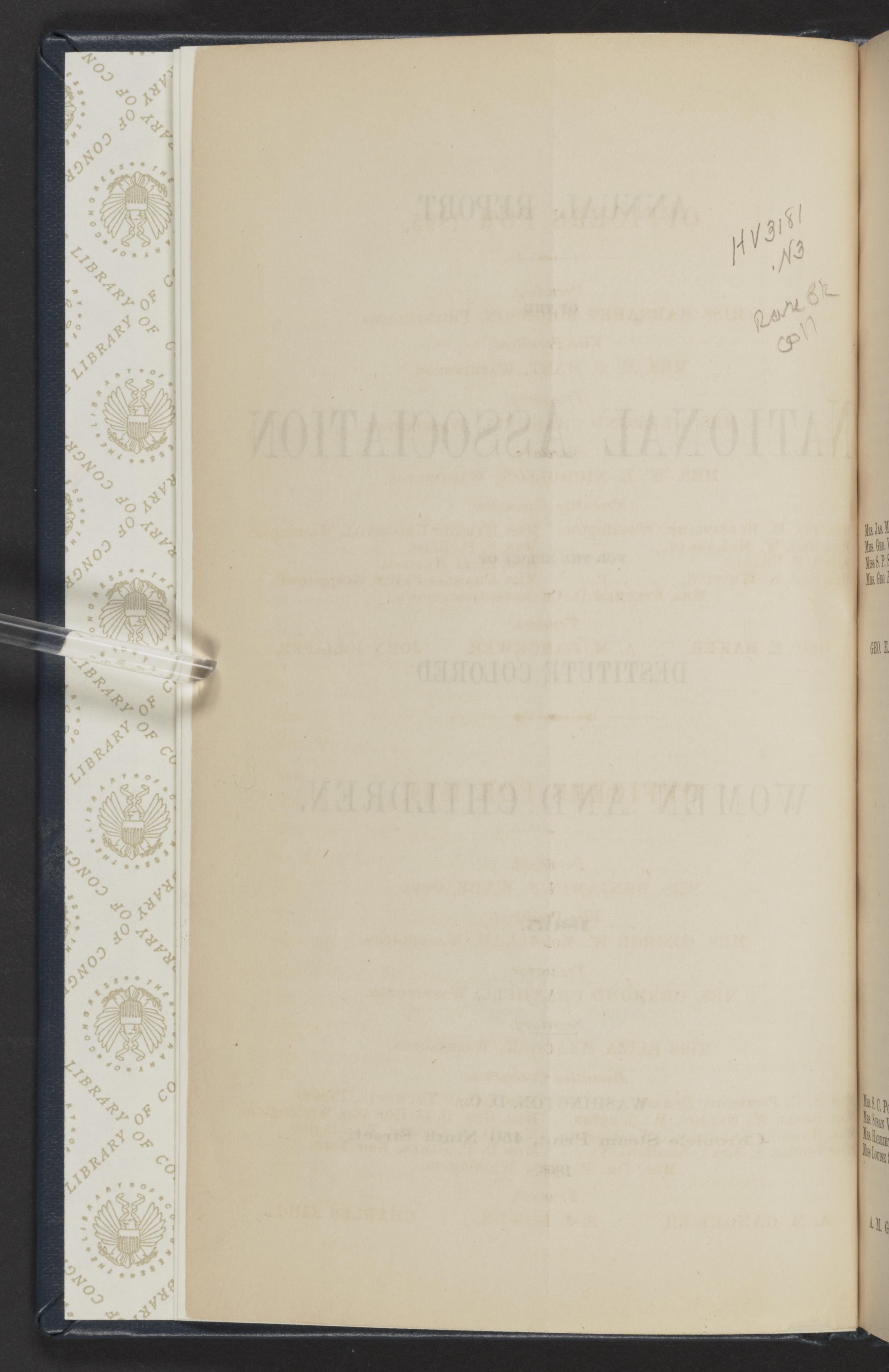 Scanned image of the current content page