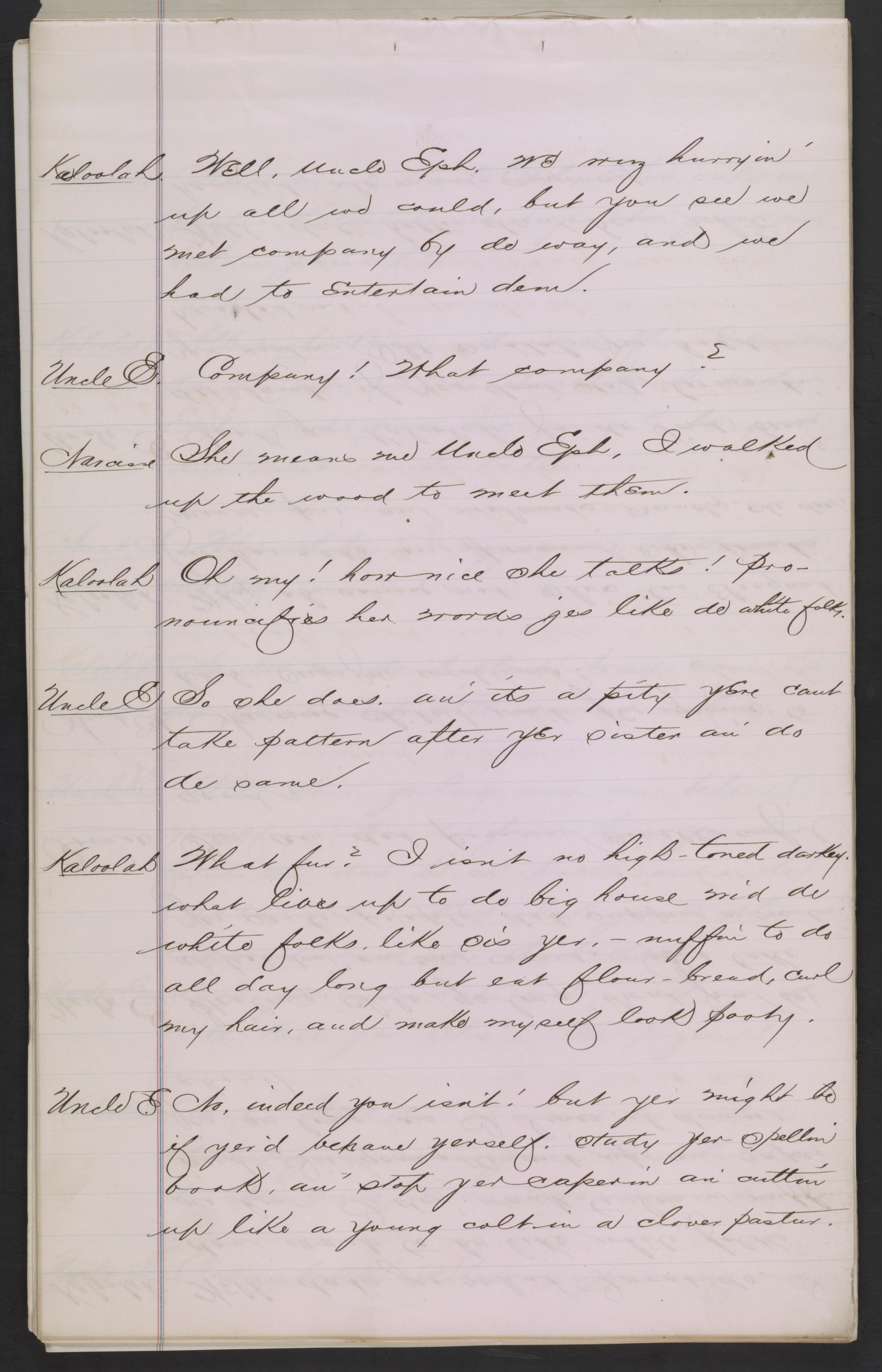 Scanned image of the current content page