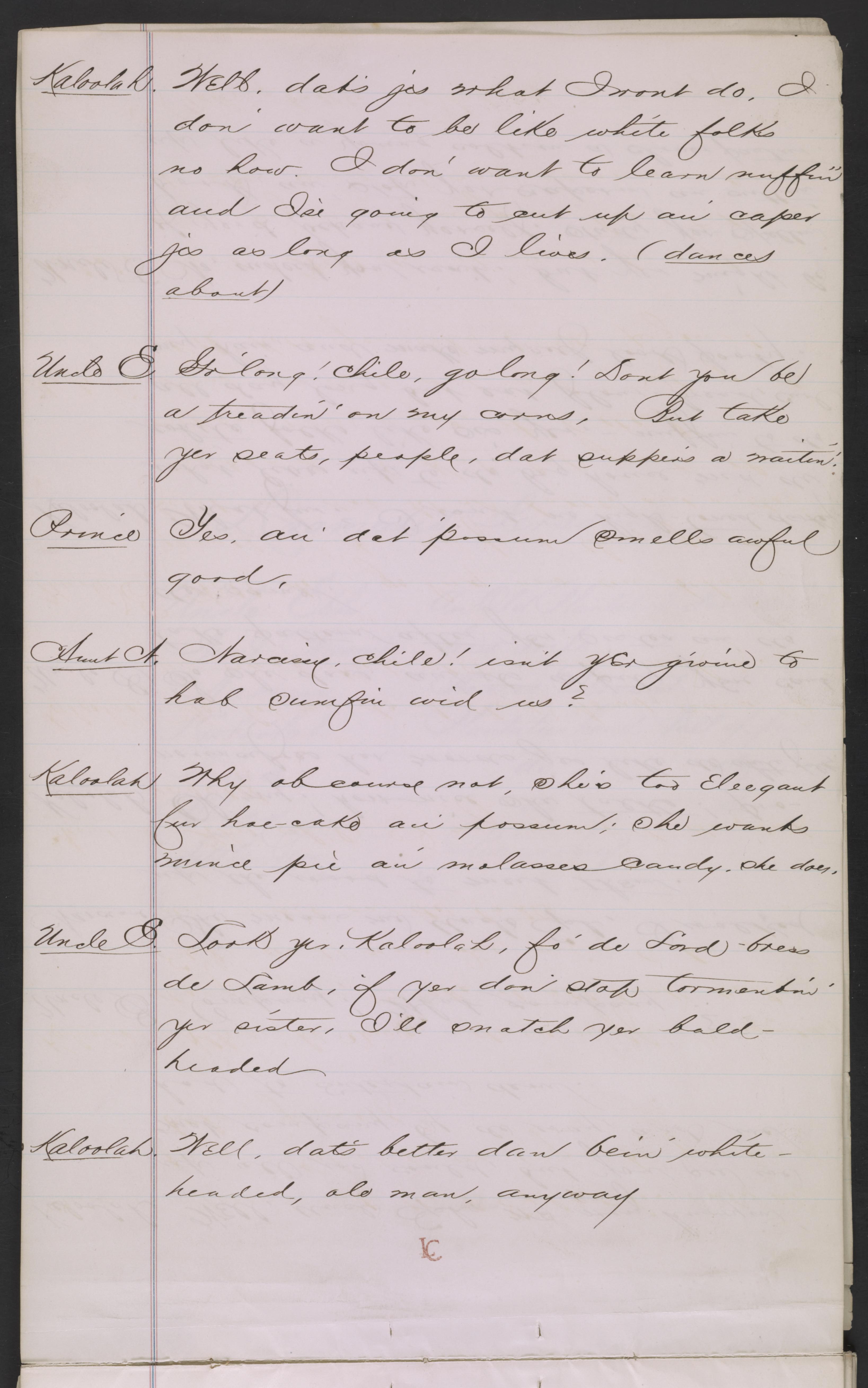 Scanned image of the current content page