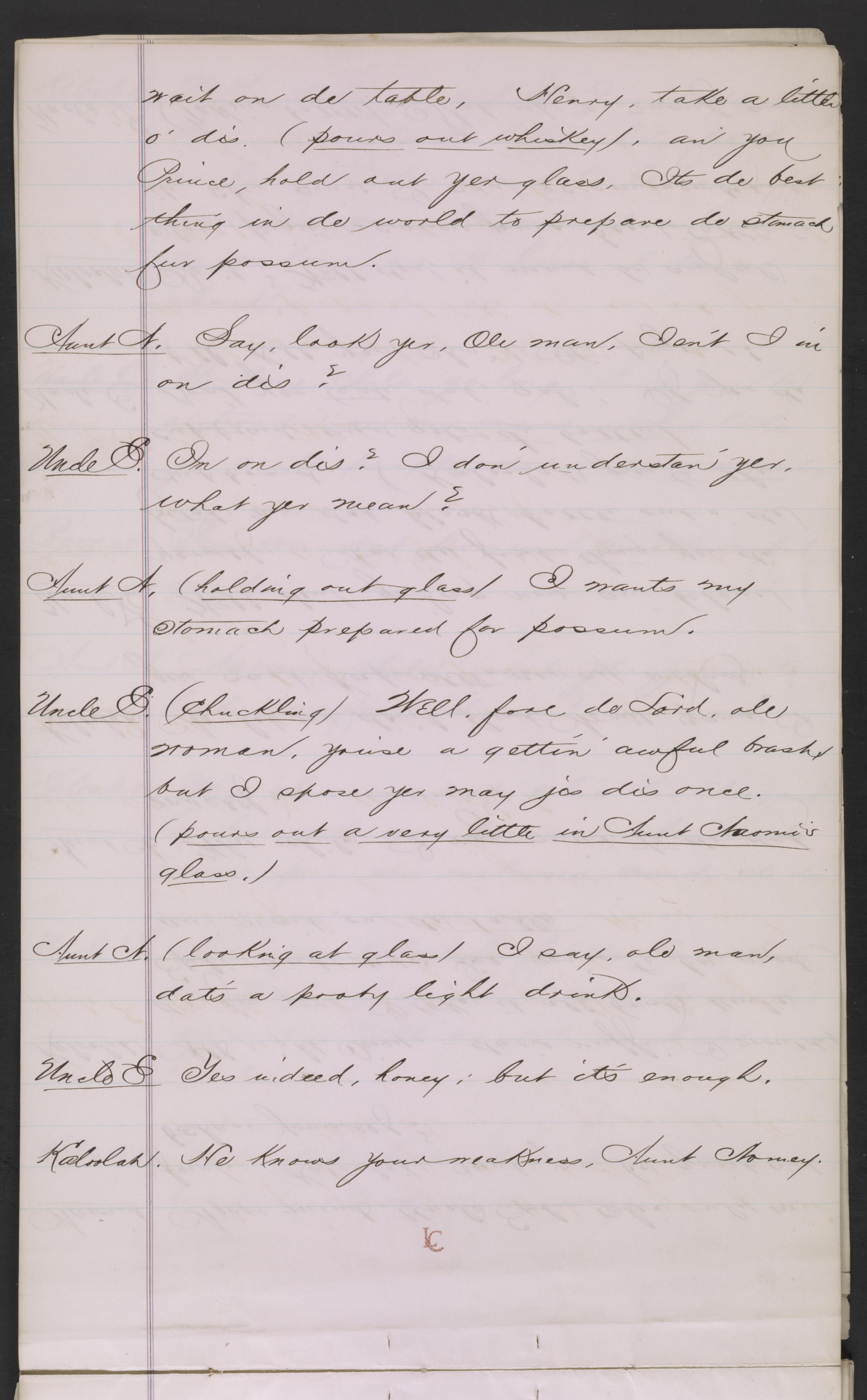 Scanned image of the current content page