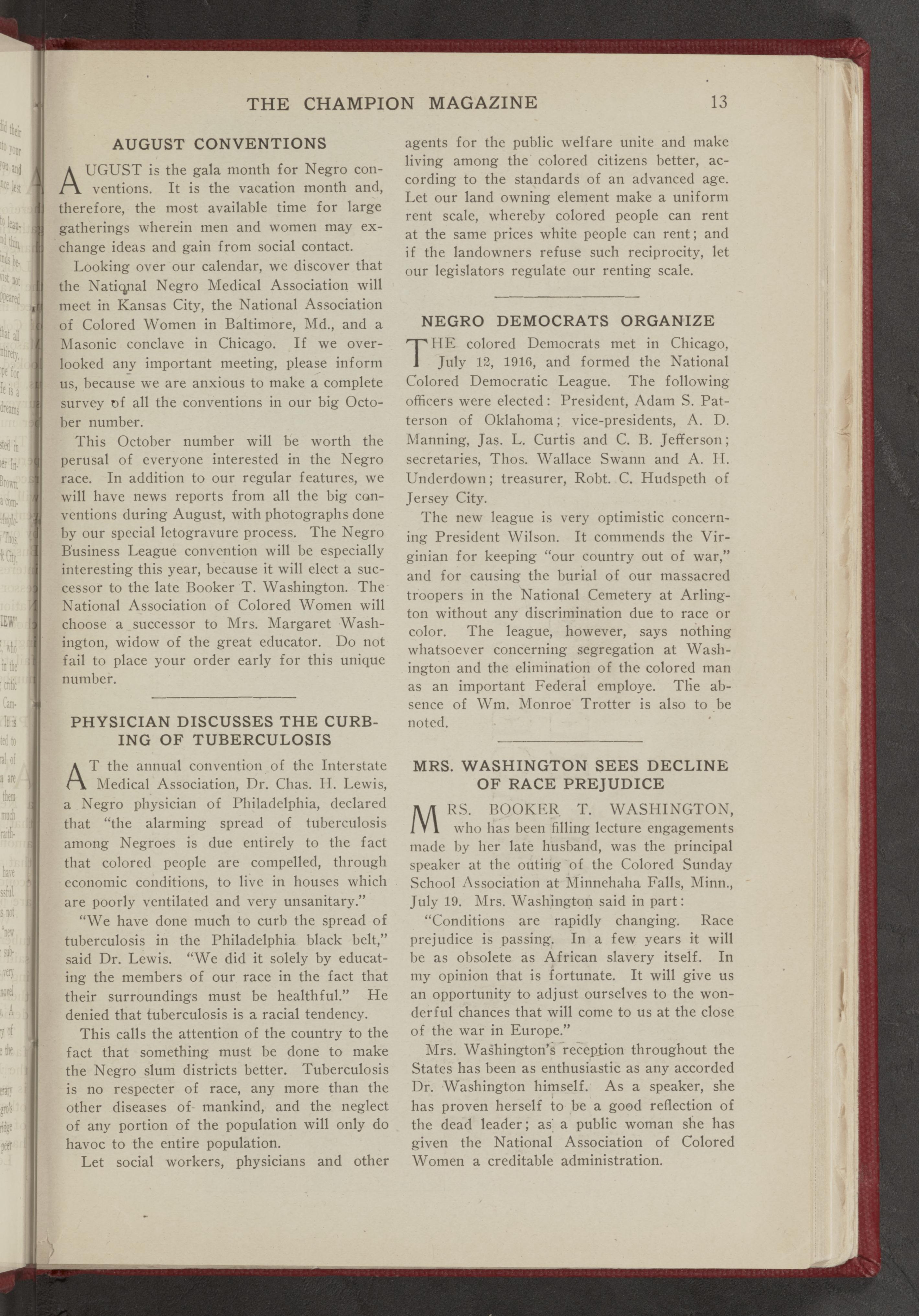 Scanned image of the current content page