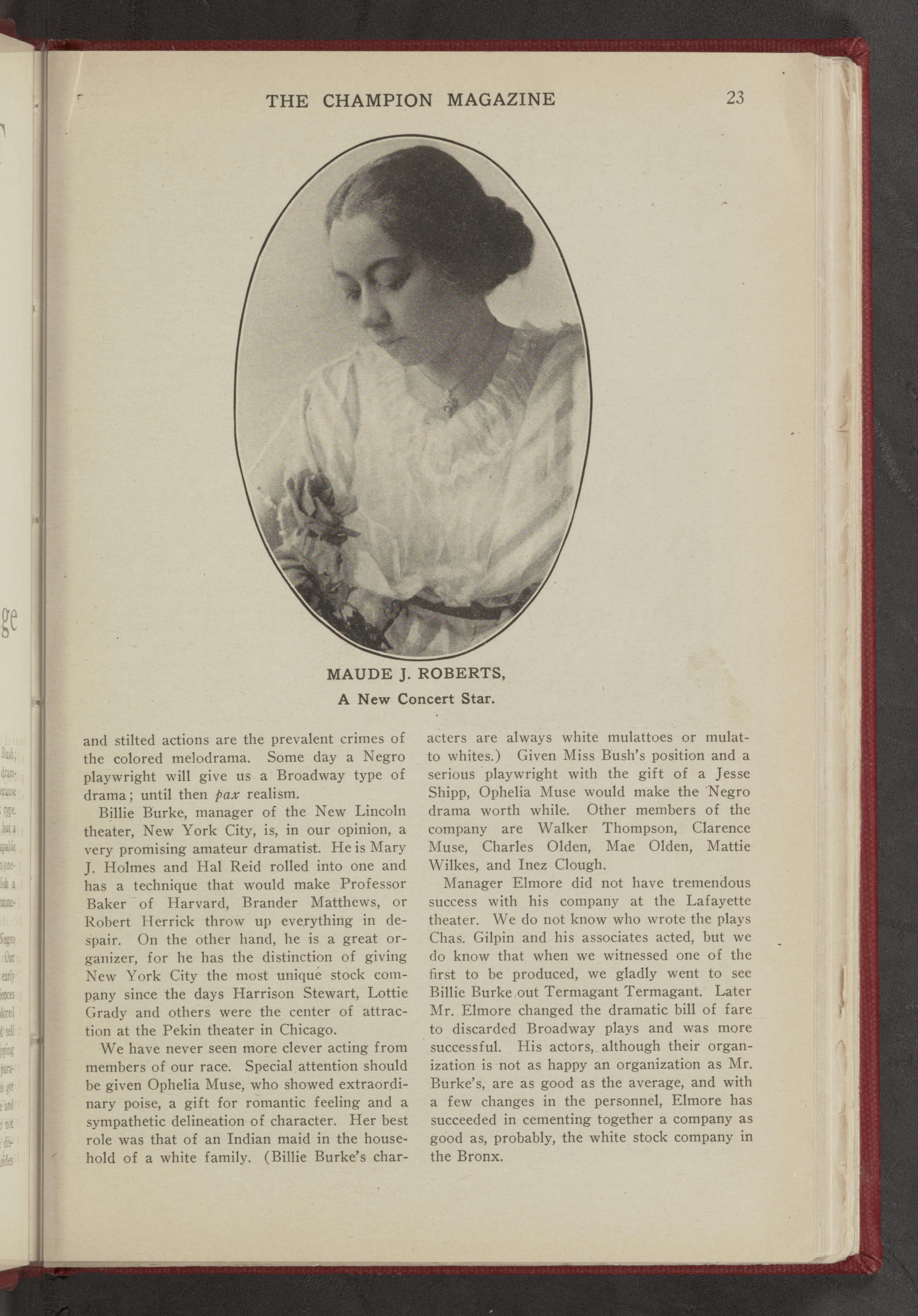 Scanned image of the current content page