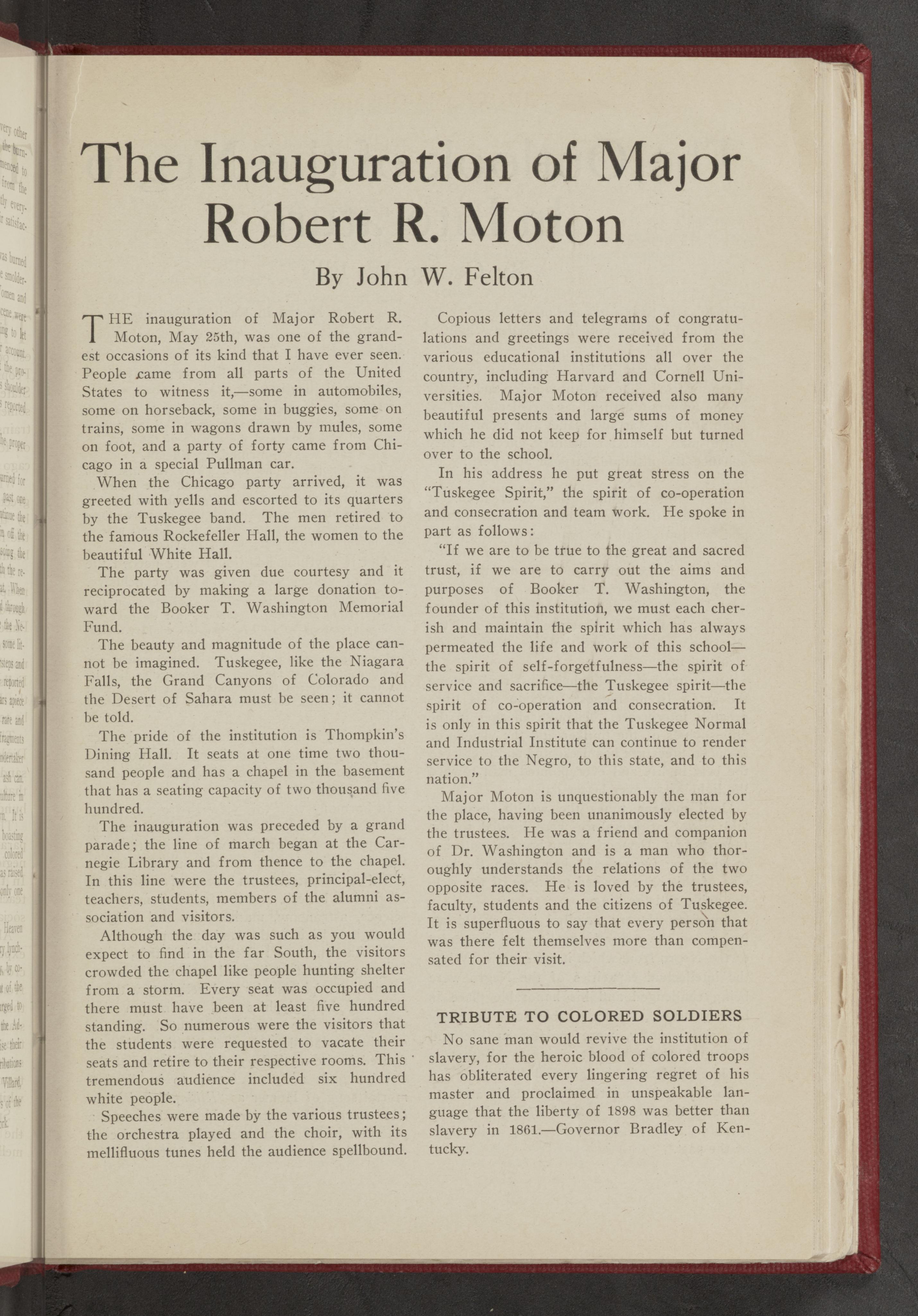 Scanned image of the current content page