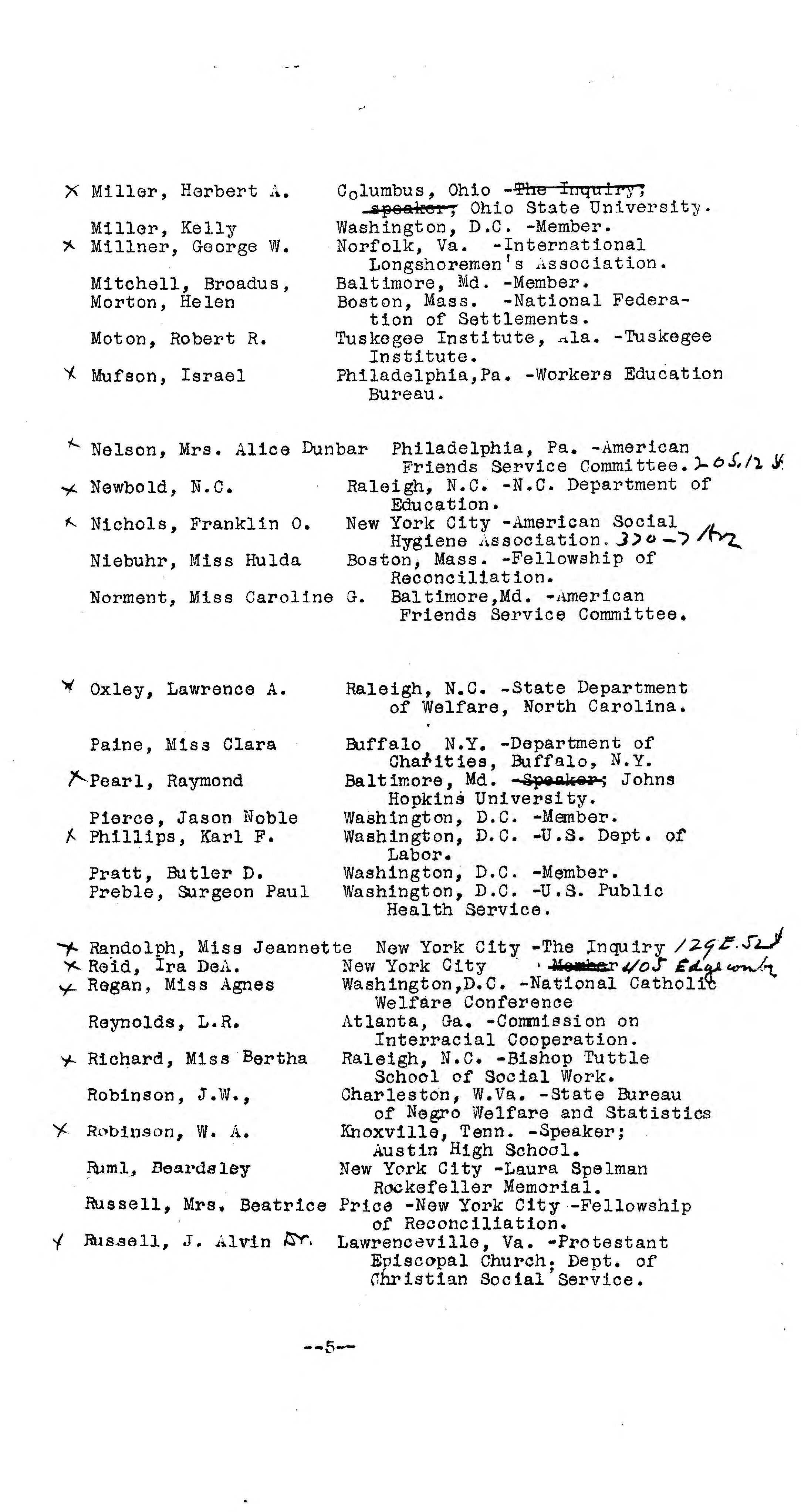 Scanned image of the current content page