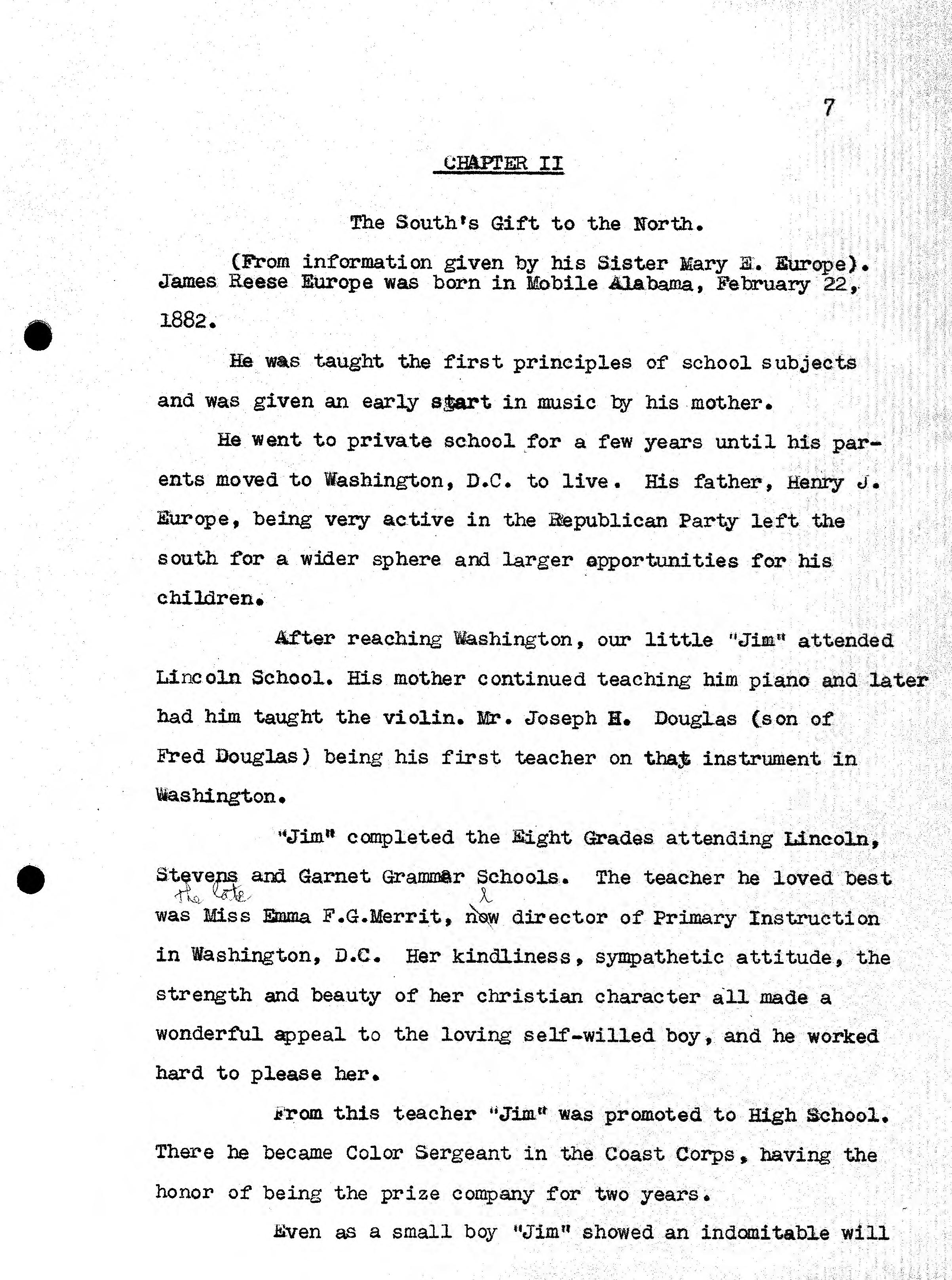 Scanned image of the current content page
