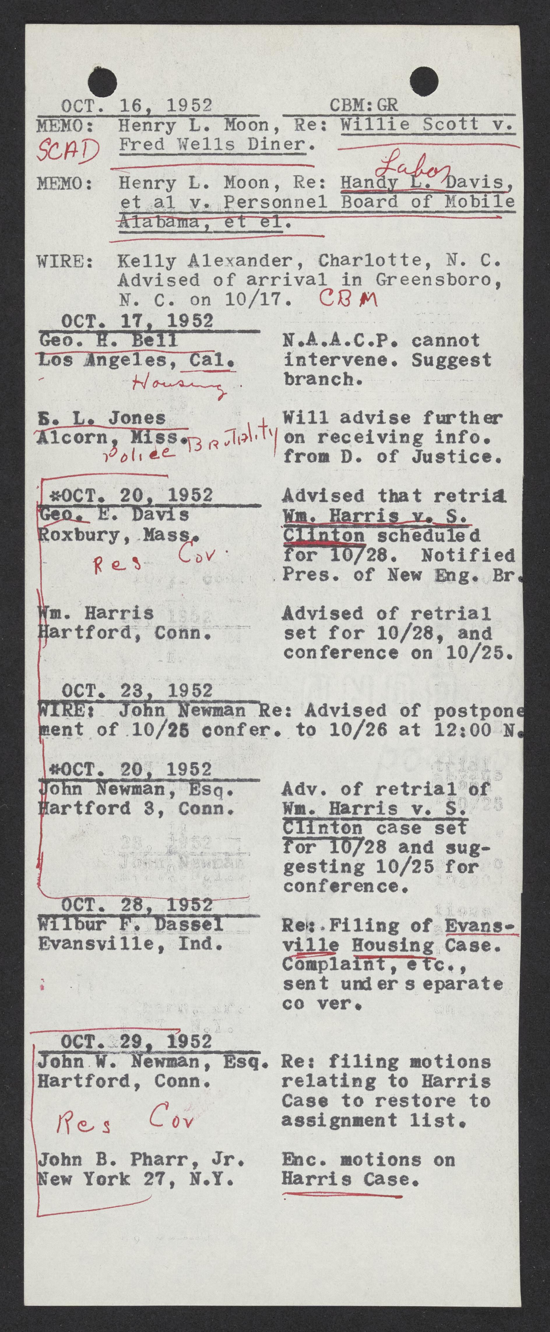 Scanned image of the current content page