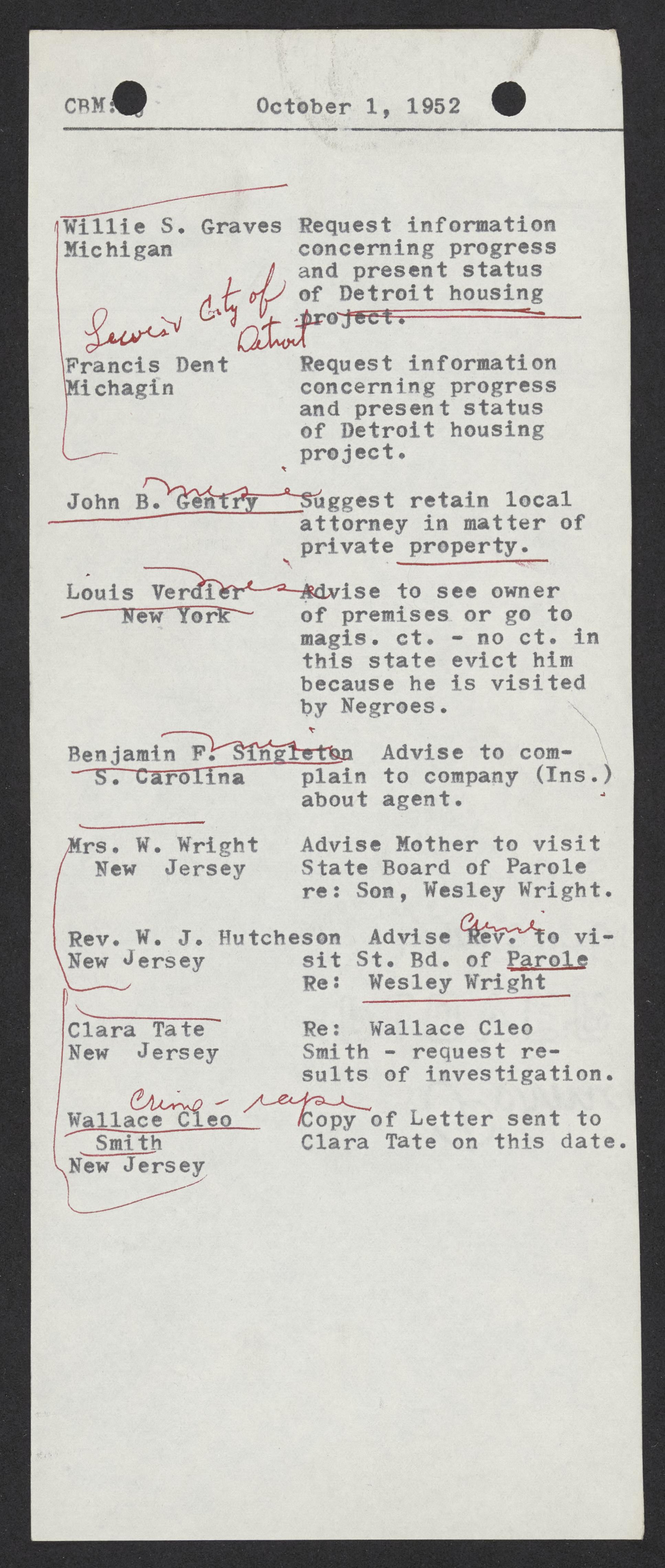 Scanned image of the current content page