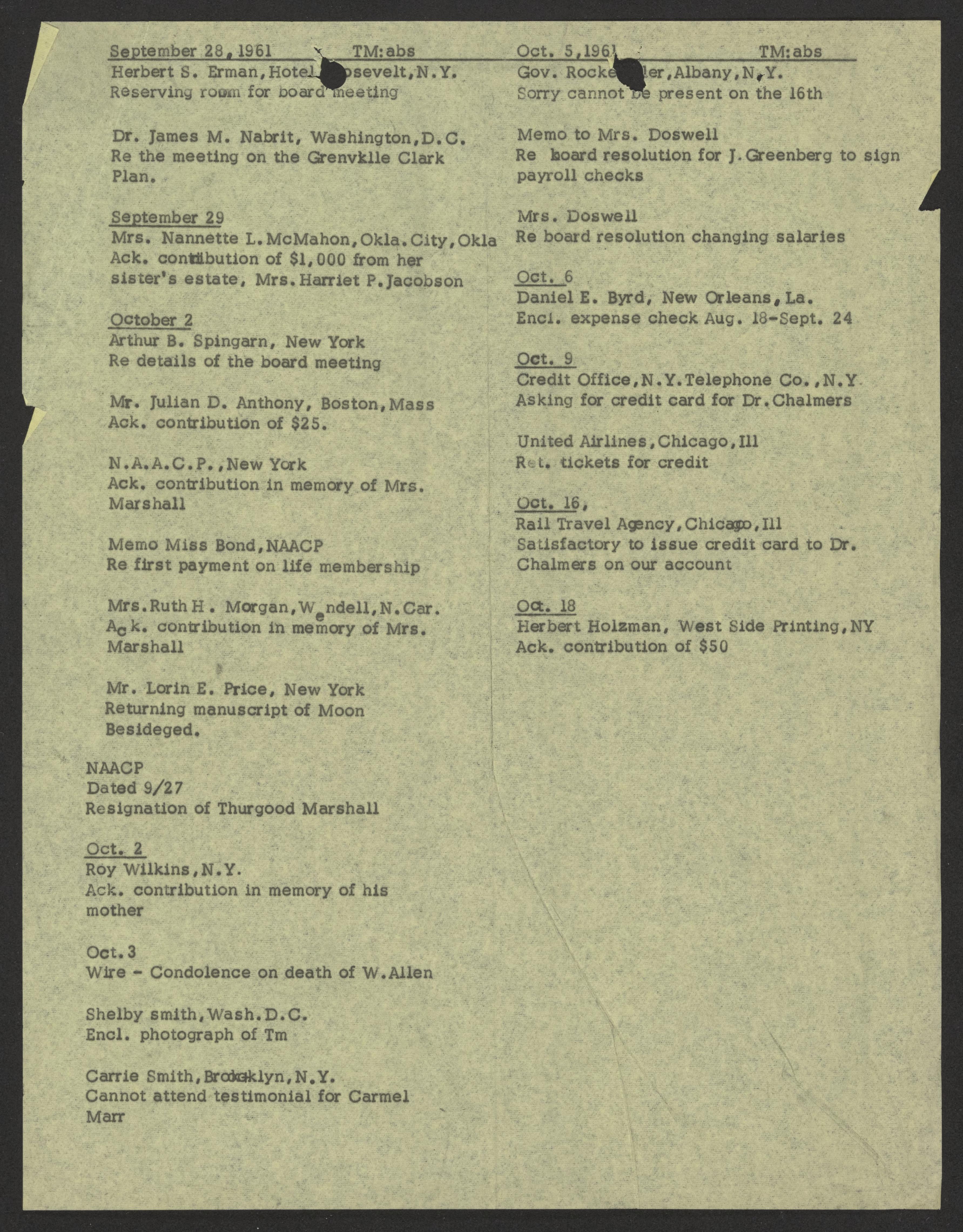 Scanned image of the current content page