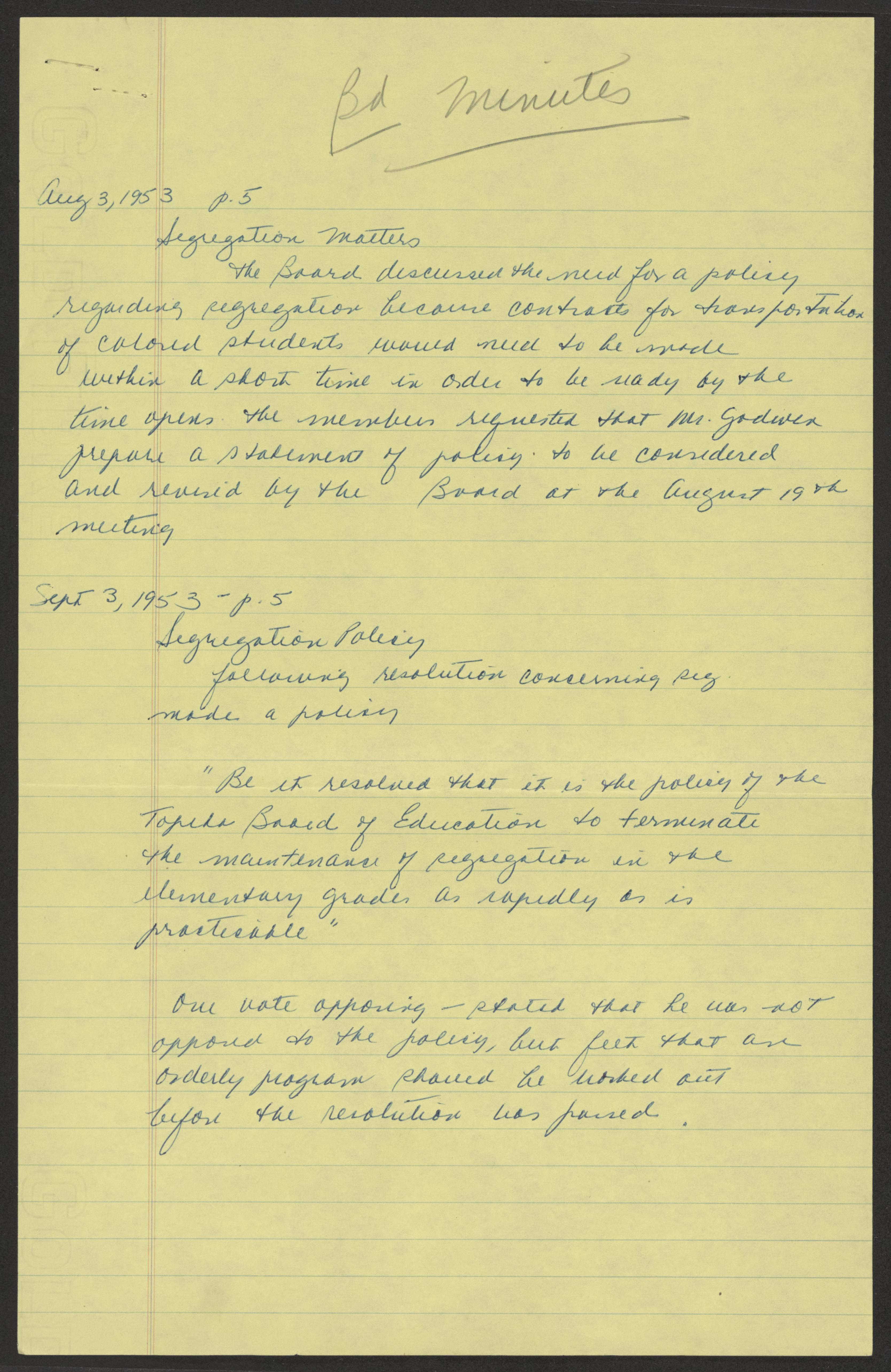 Scanned image of the current content page