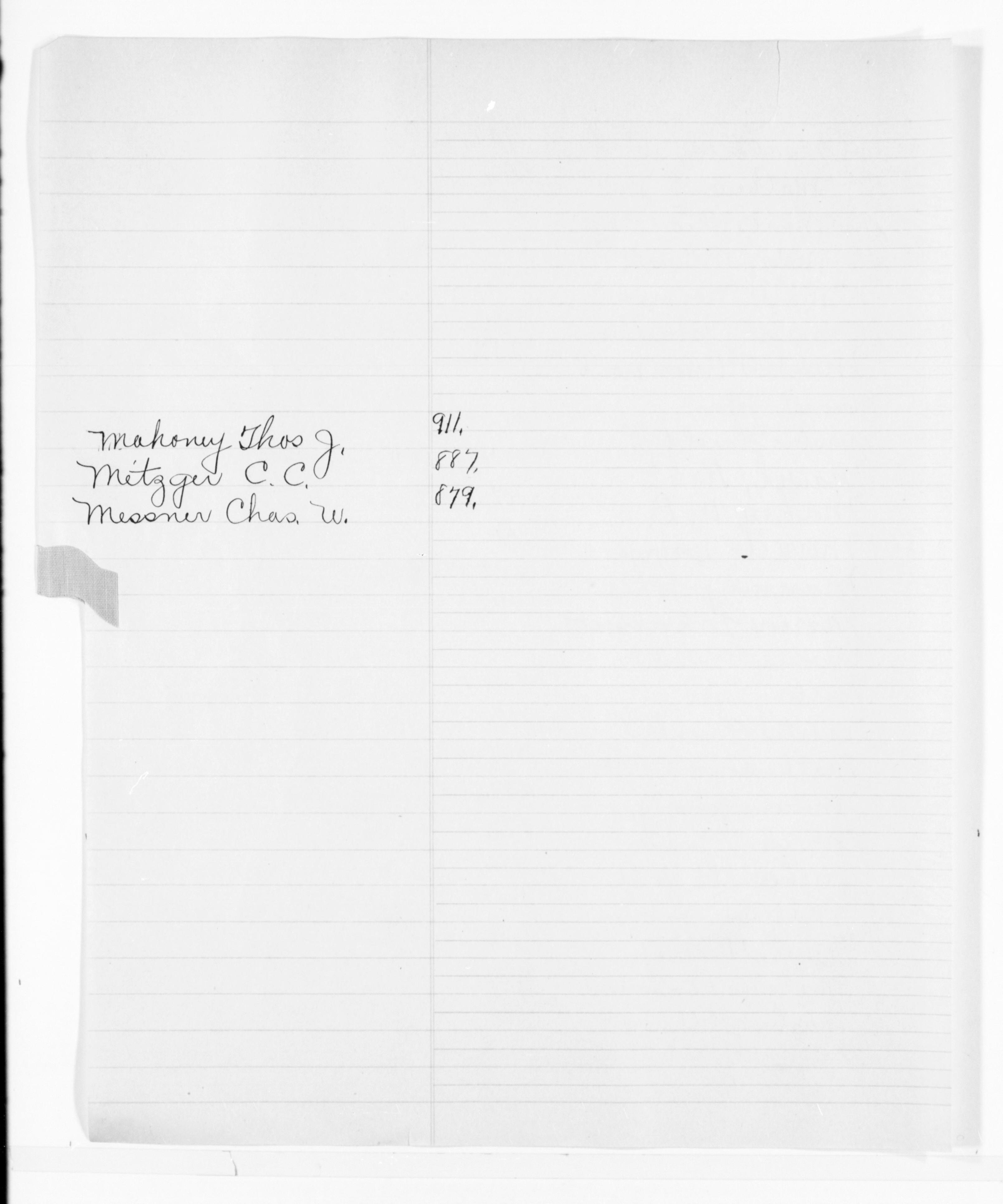 Scanned image of the current content page