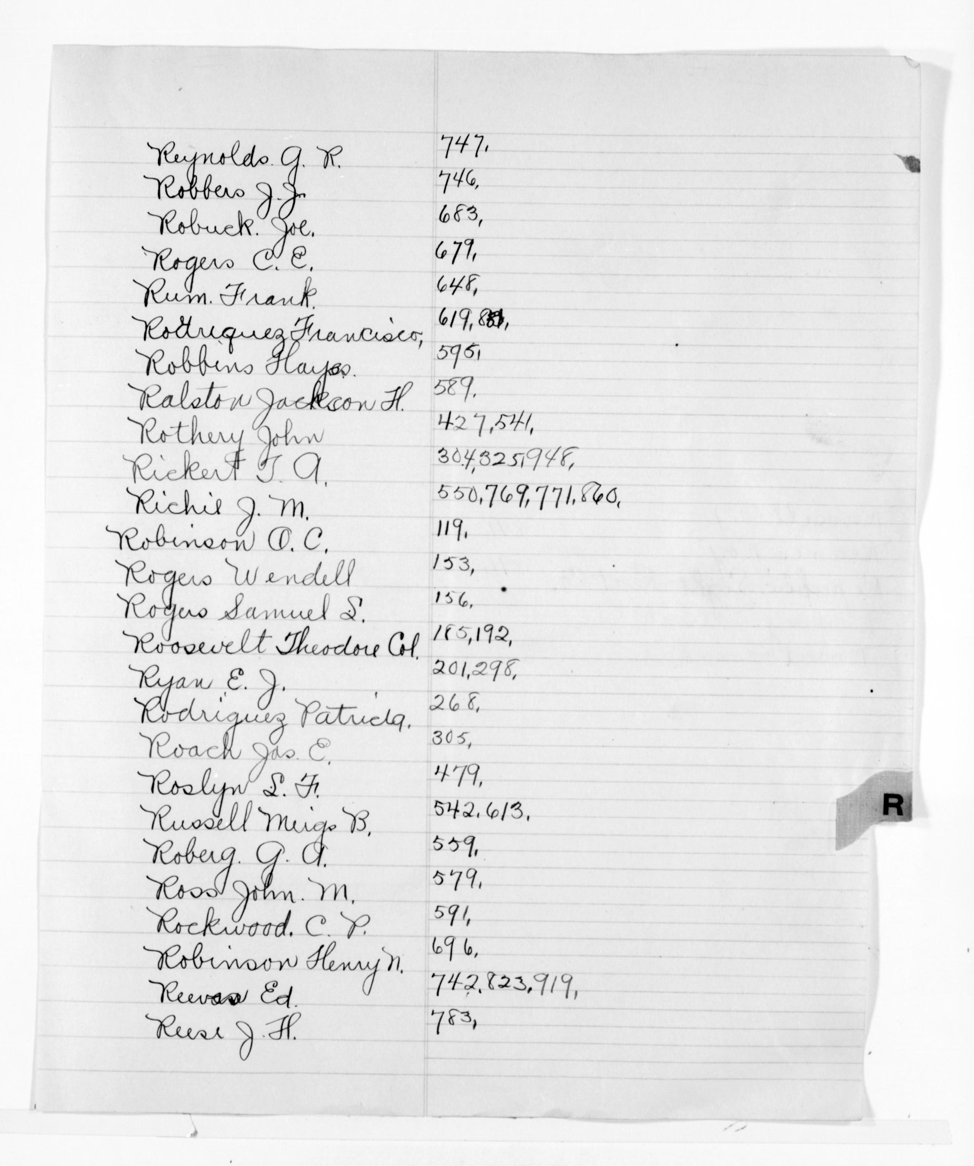 Scanned image of the current content page