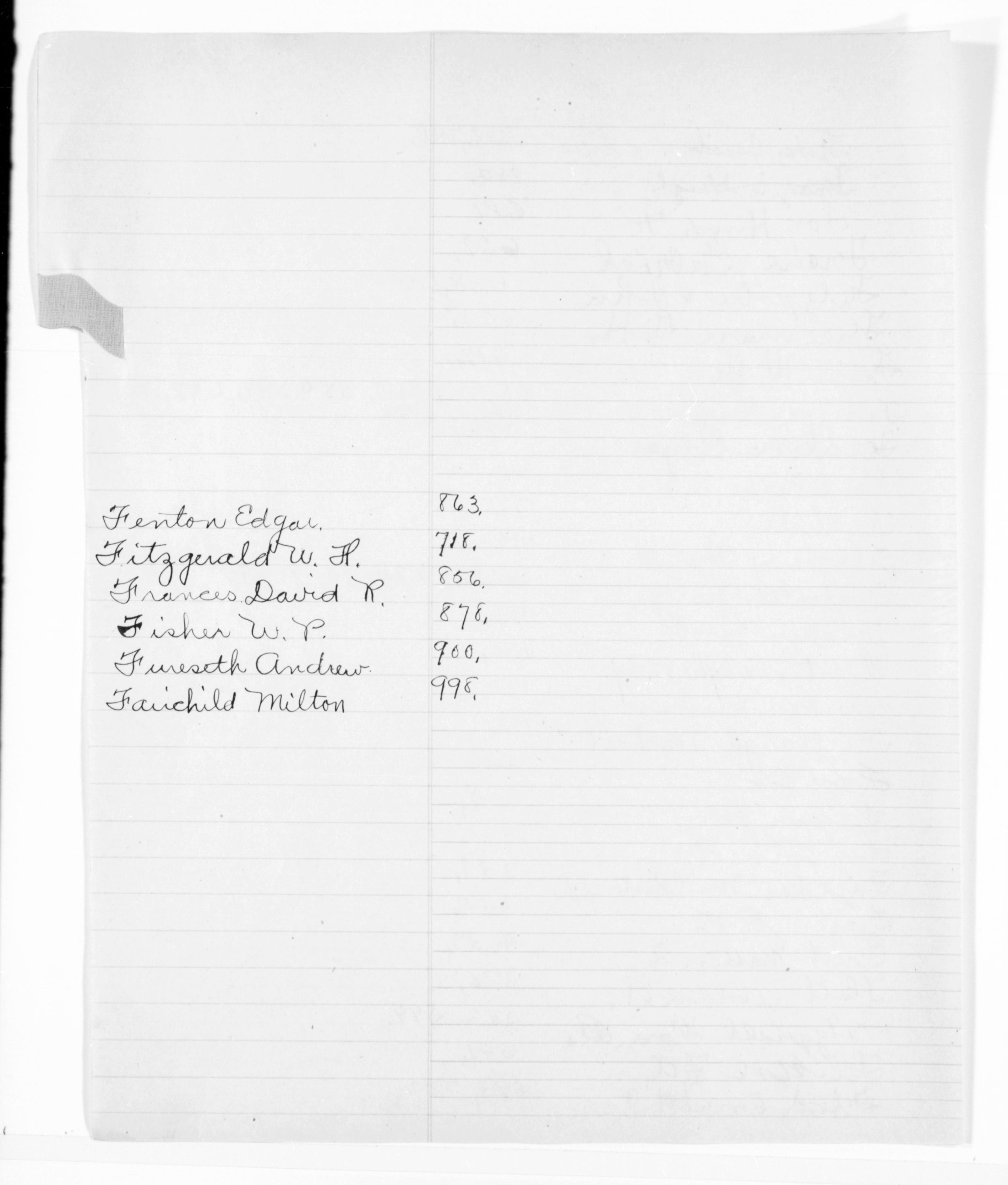 Scanned image of the current content page