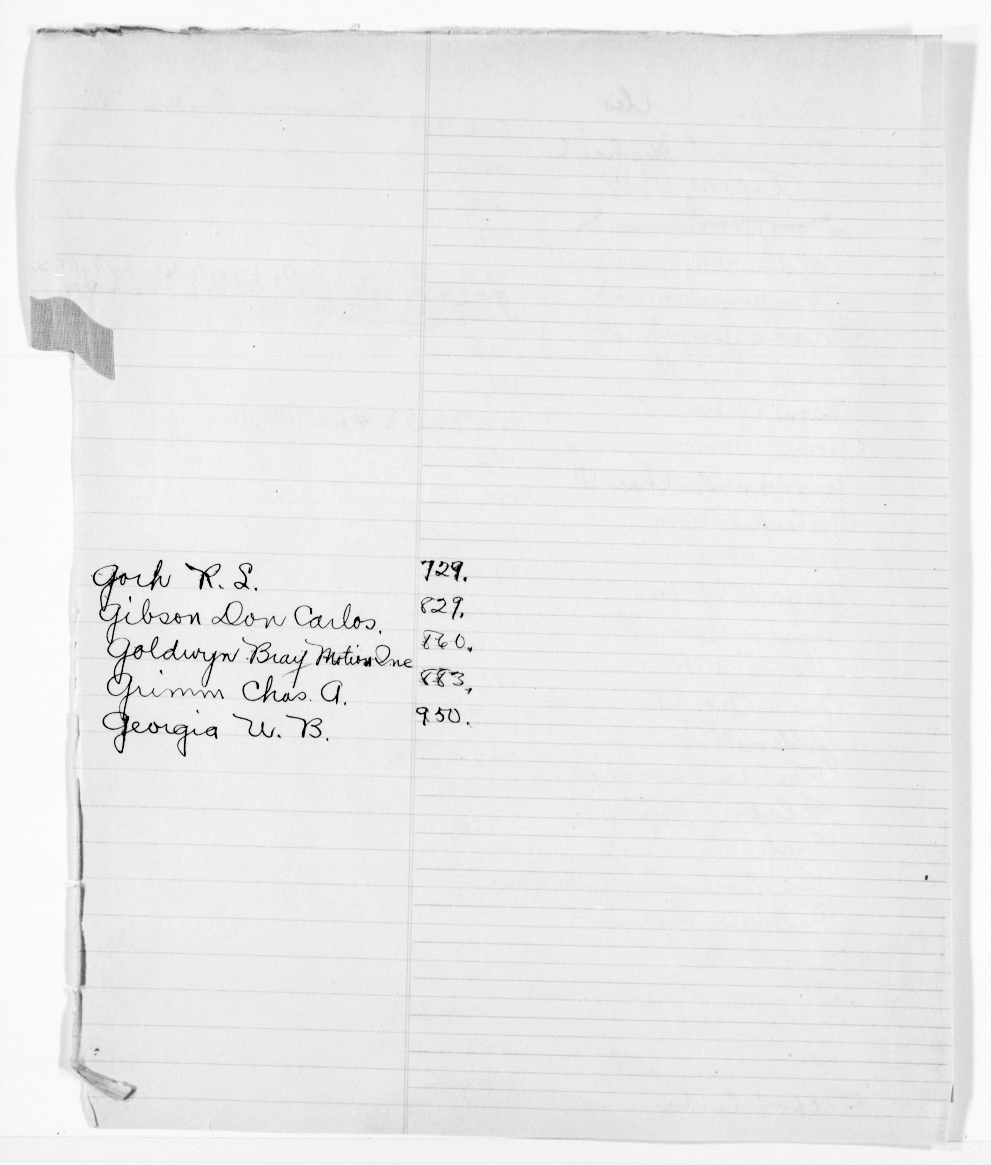 Scanned image of the current content page
