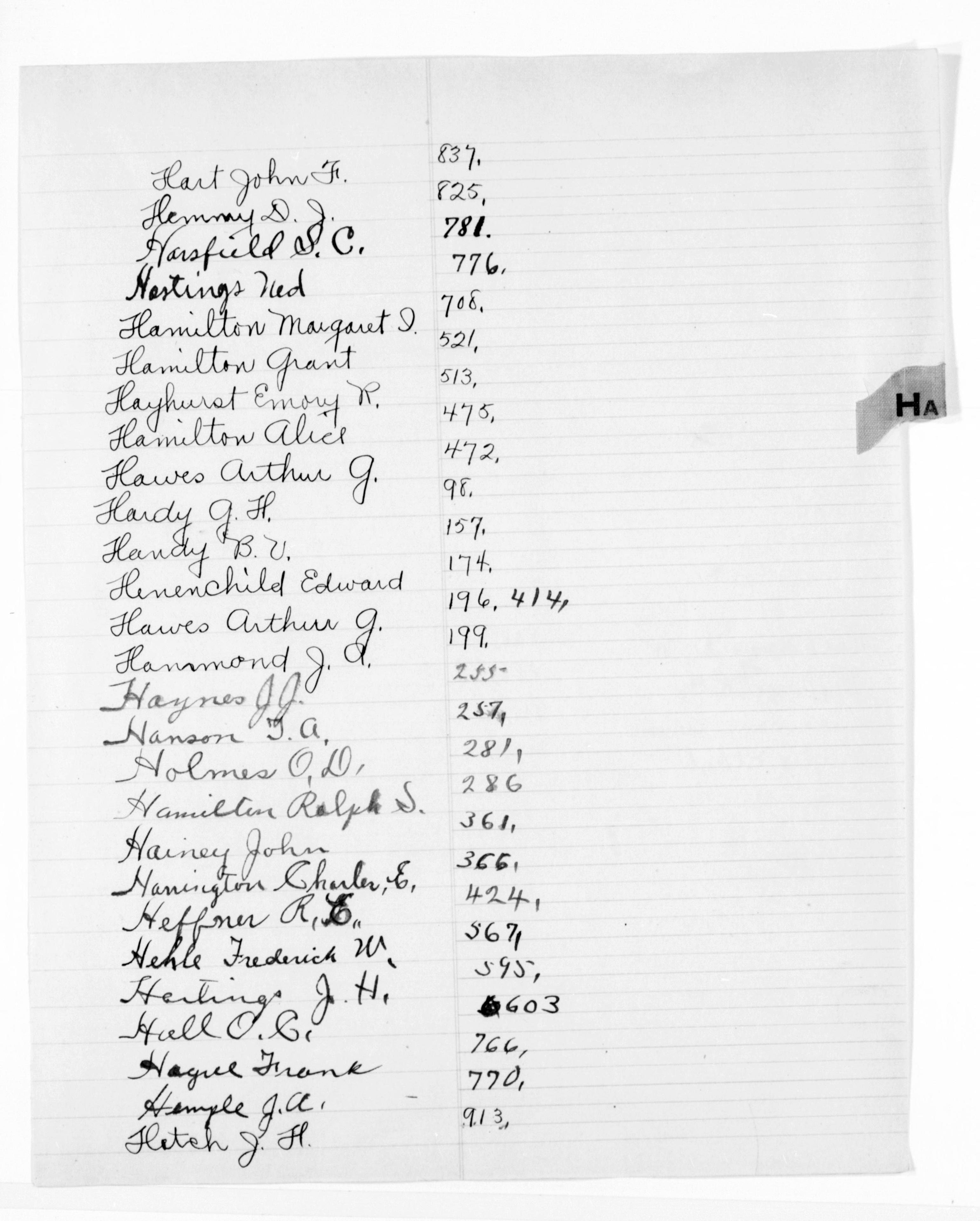 Scanned image of the current content page