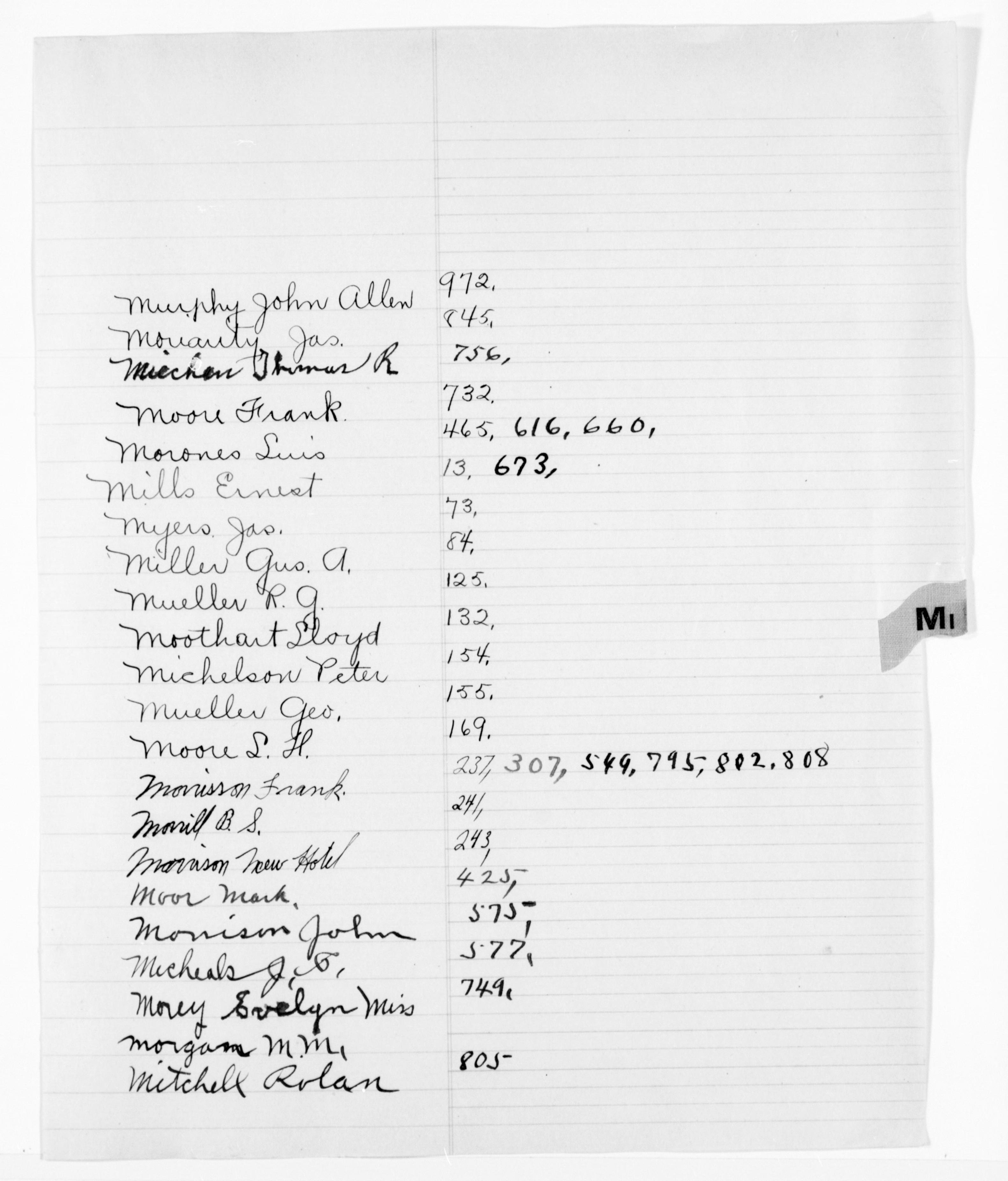 Scanned image of the current content page