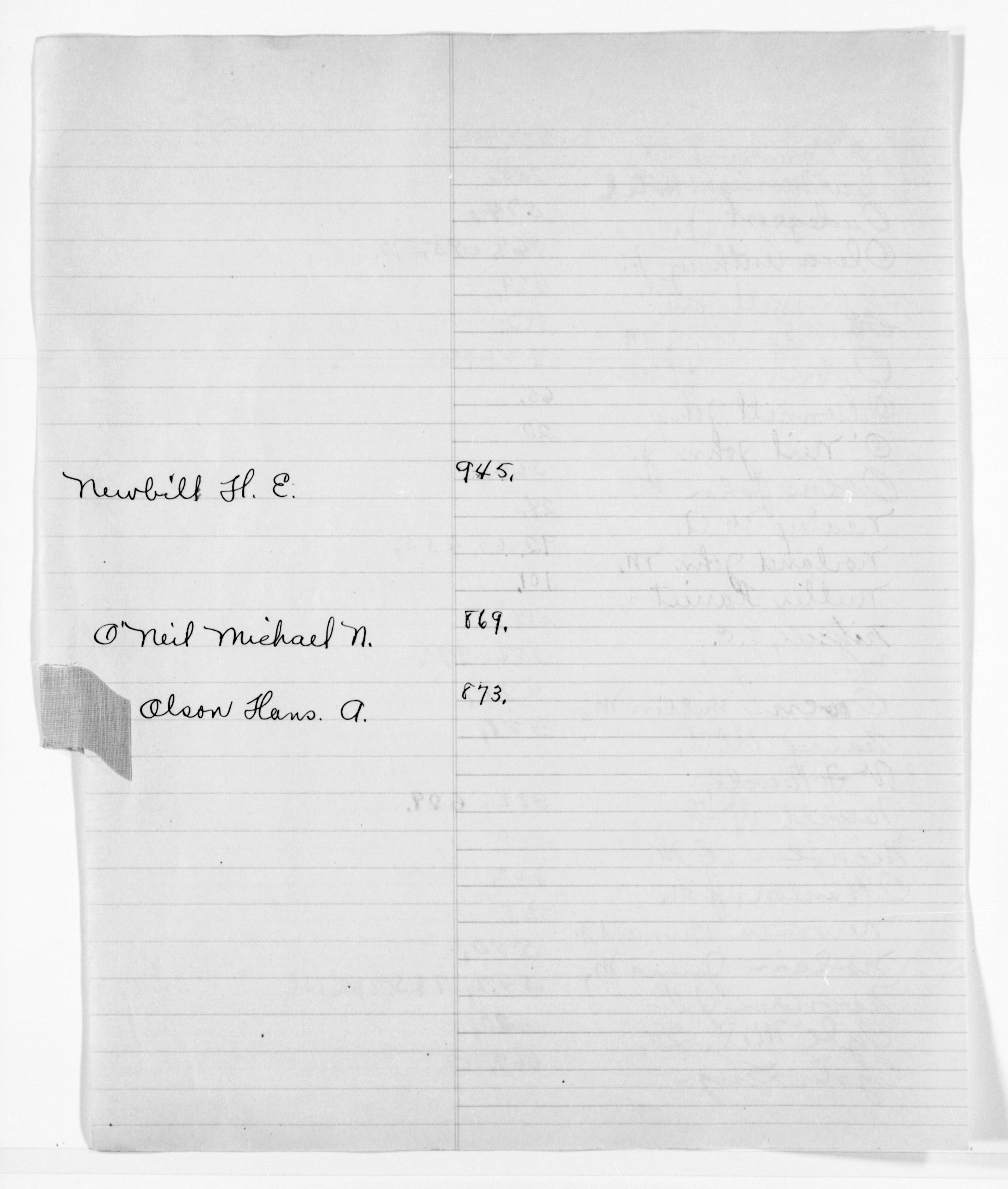 Scanned image of the current content page