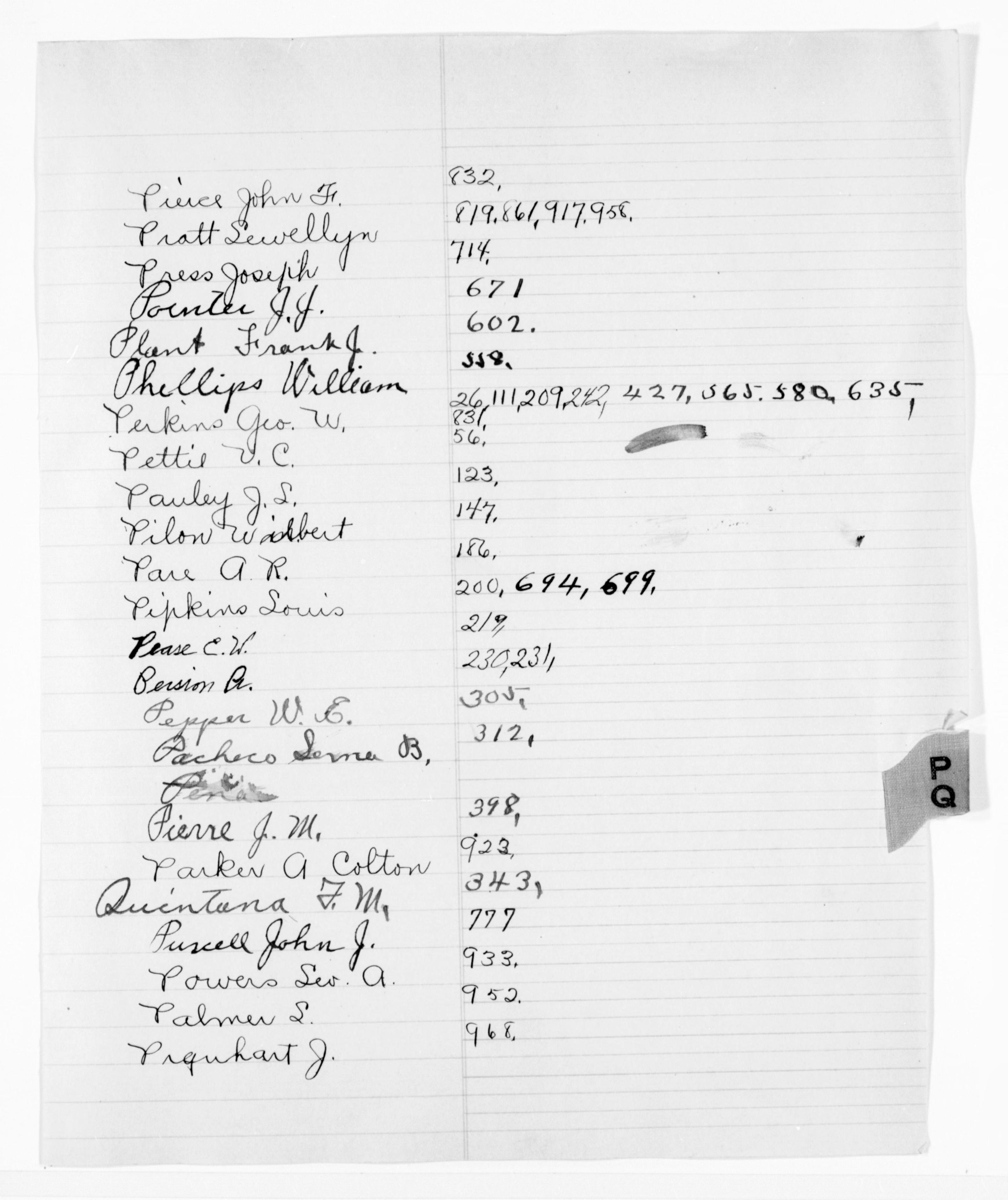 Scanned image of the current content page