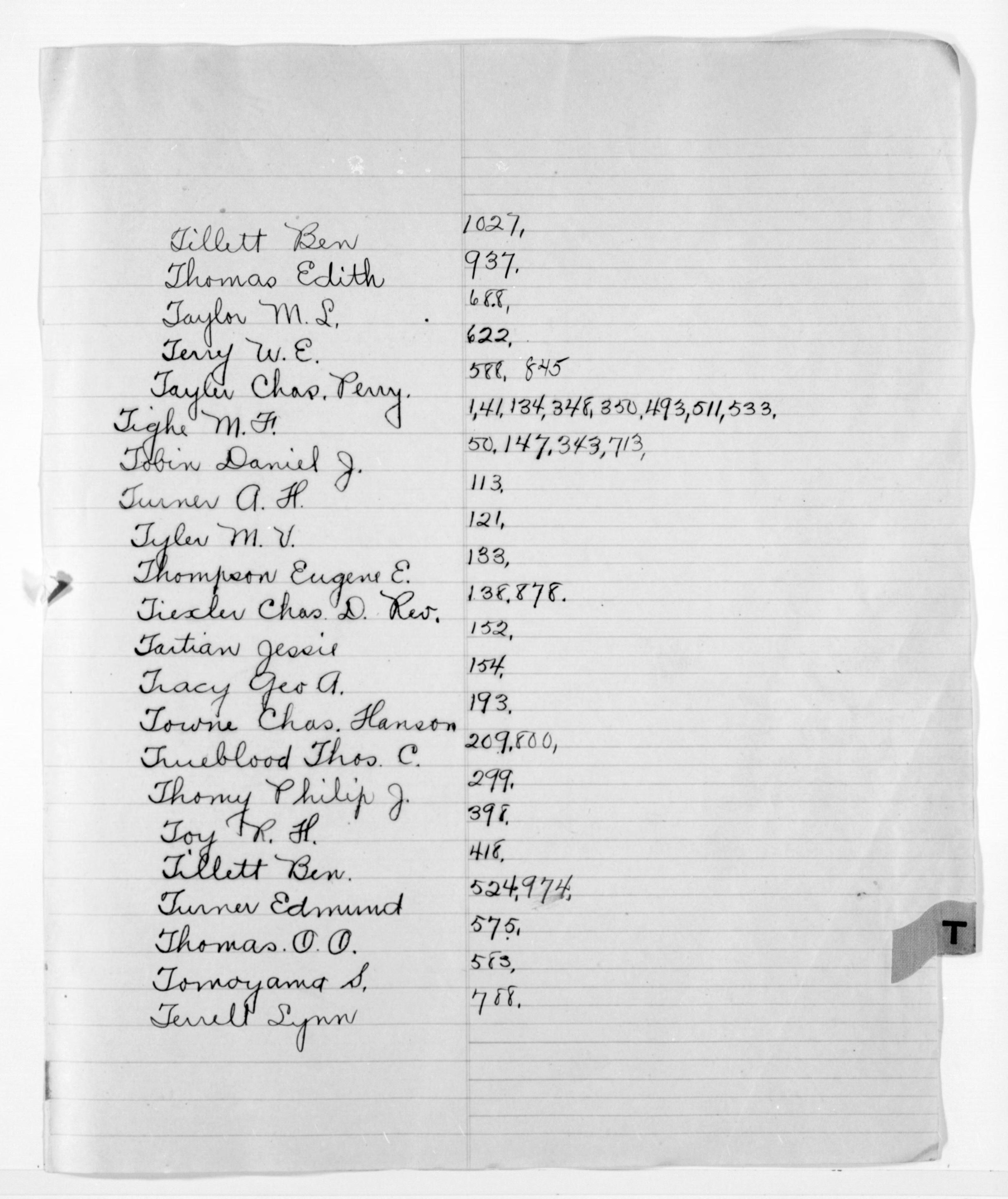 Scanned image of the current content page