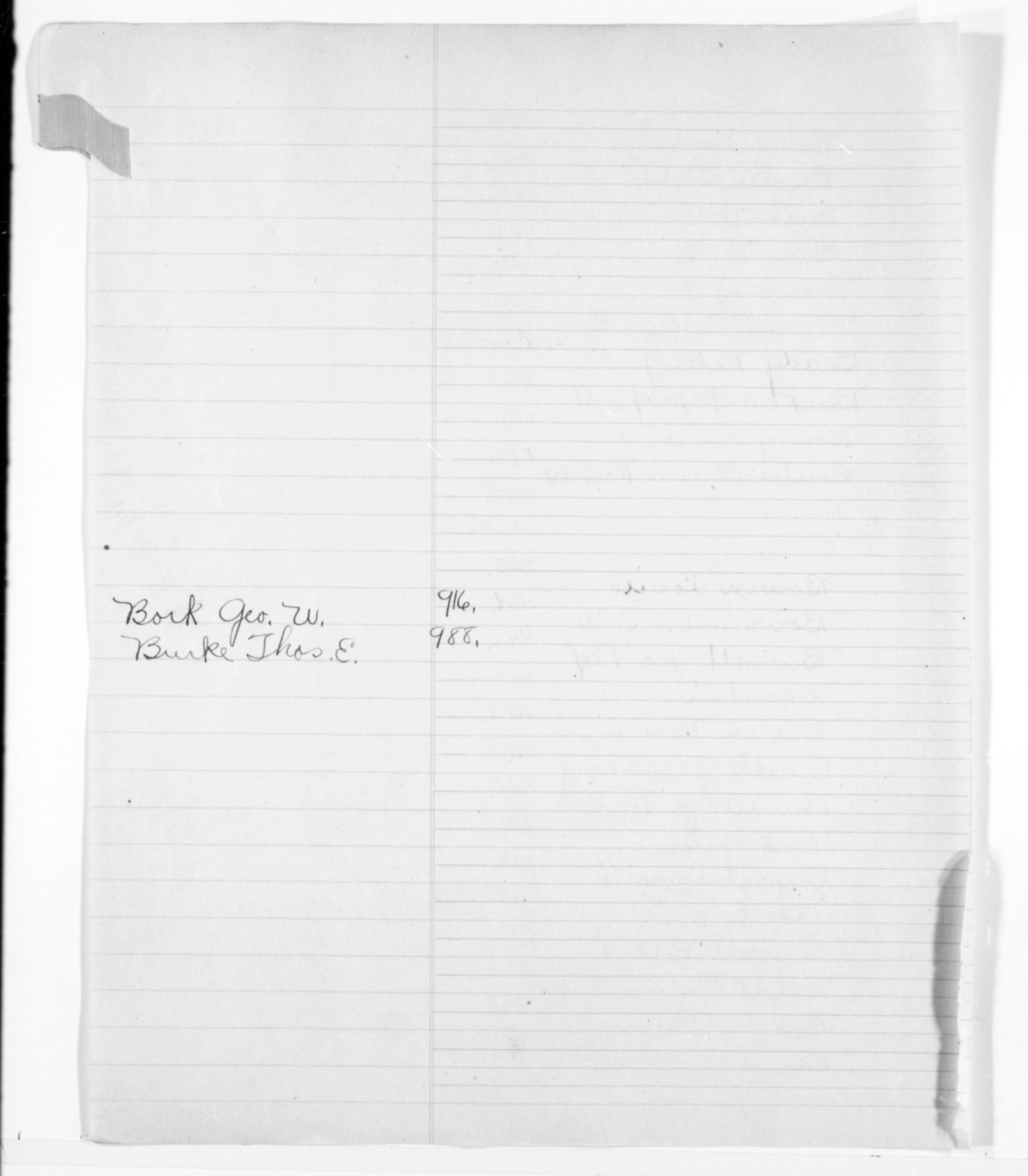 Scanned image of the current content page
