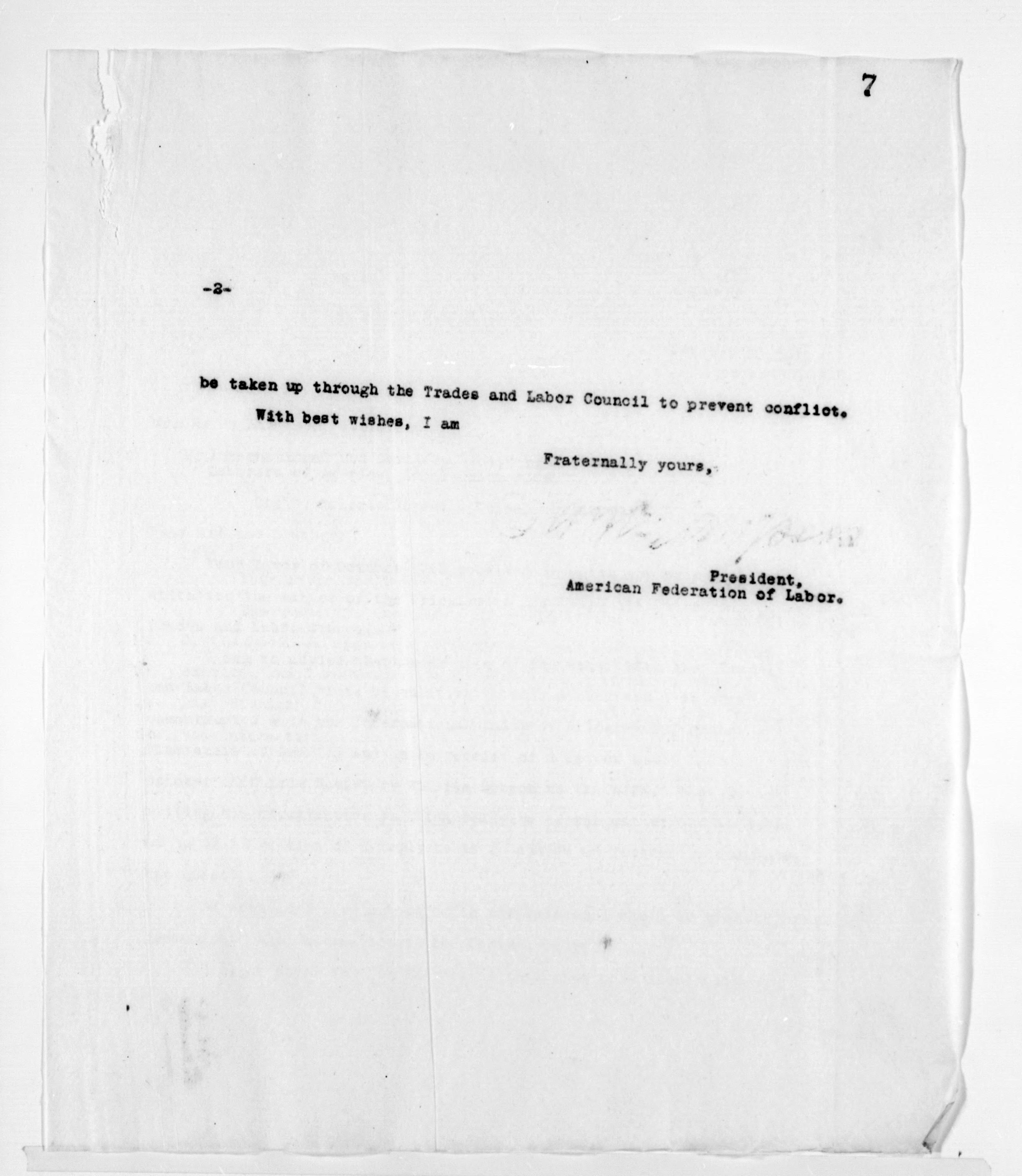 Scanned image of the current content page