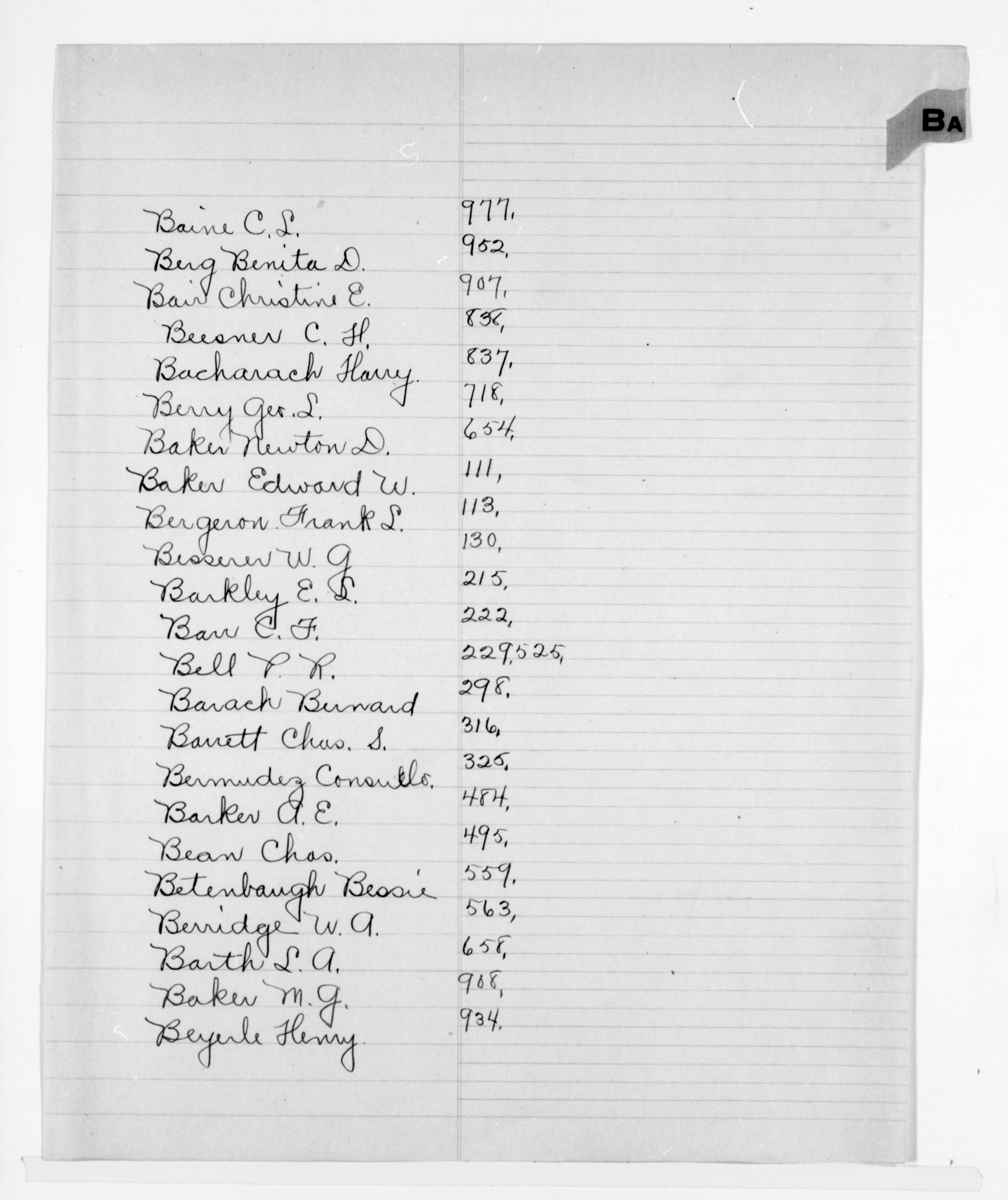 Scanned image of the current content page