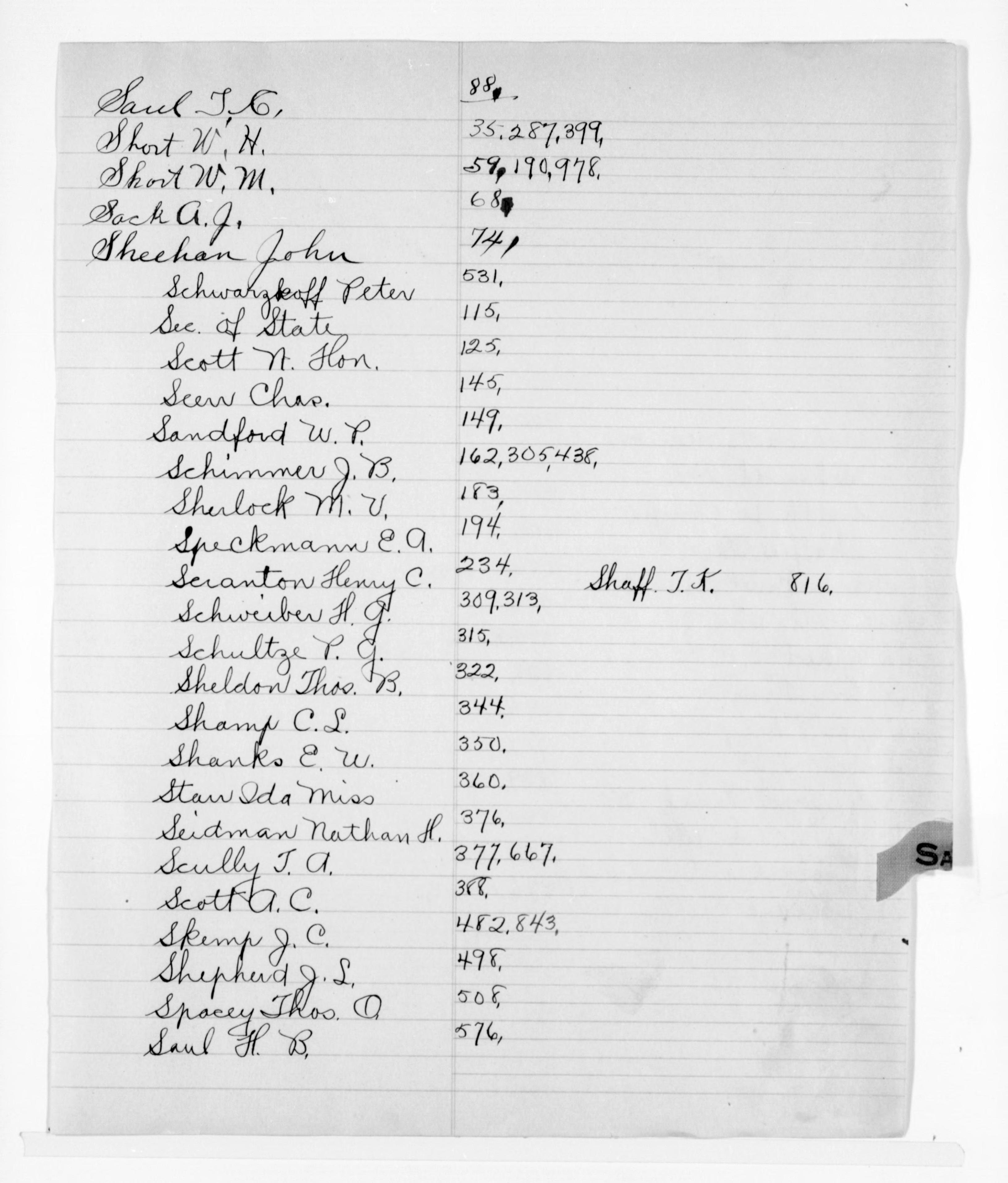 Scanned image of the current content page