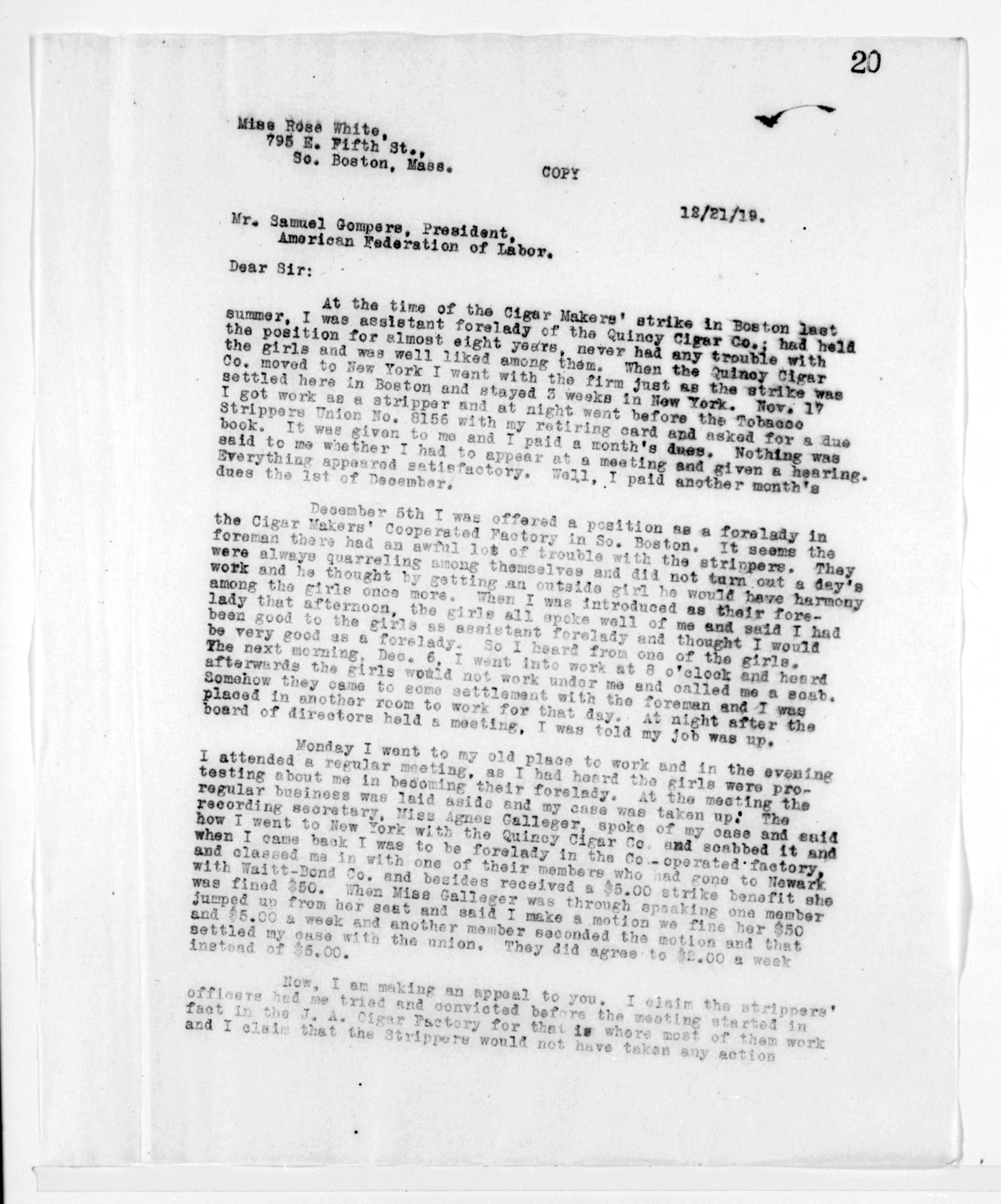 Scanned image of the current content page