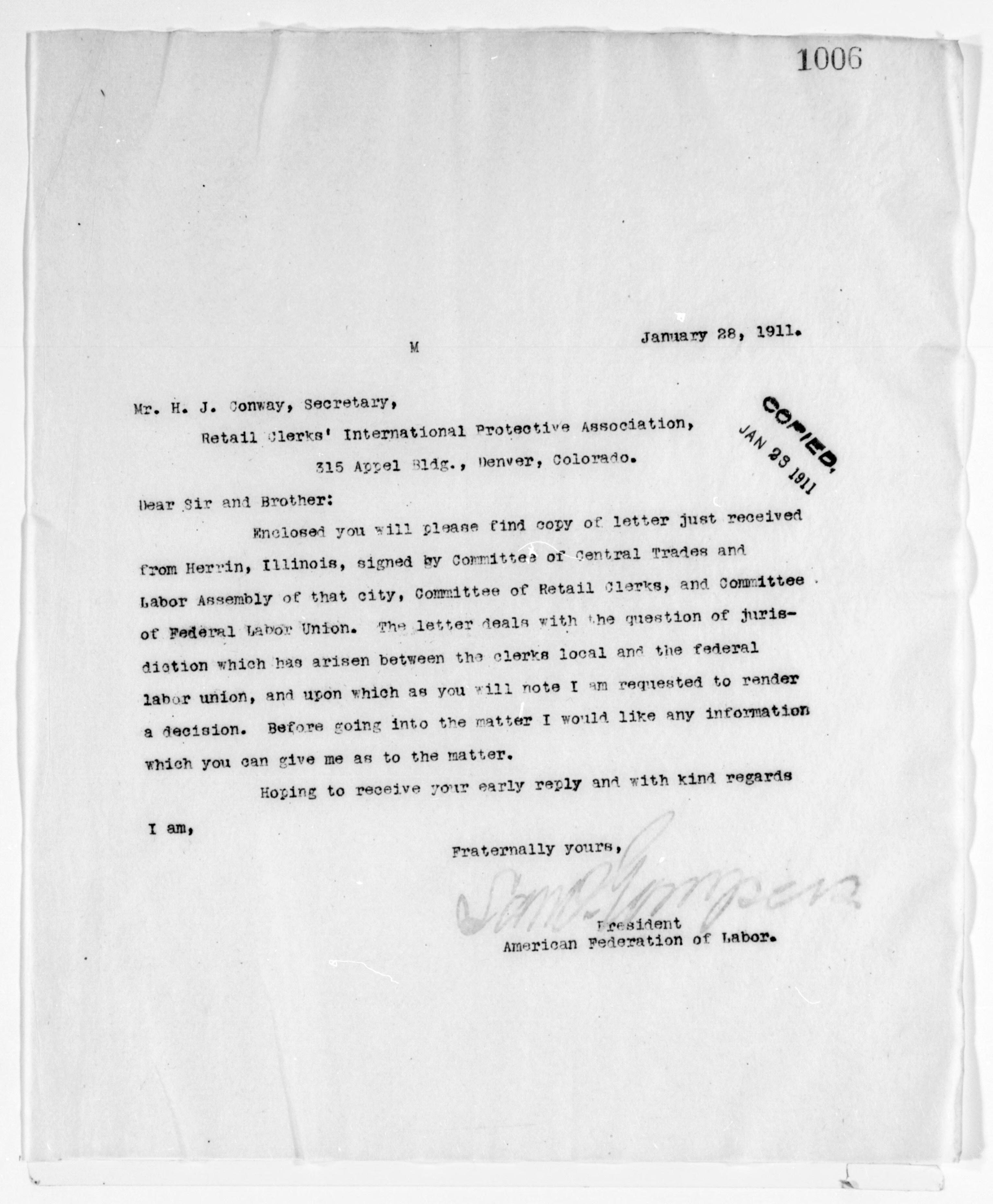 Scanned image of the current content page