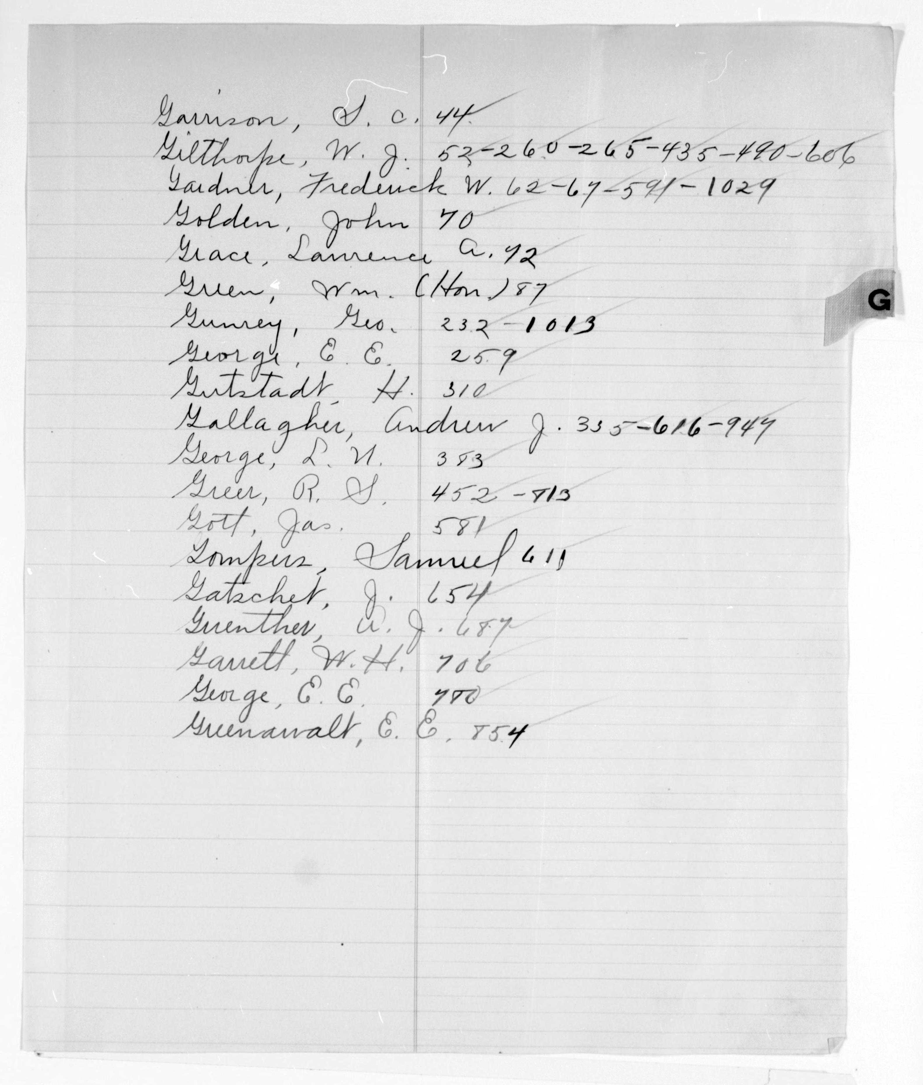 Scanned image of the current content page