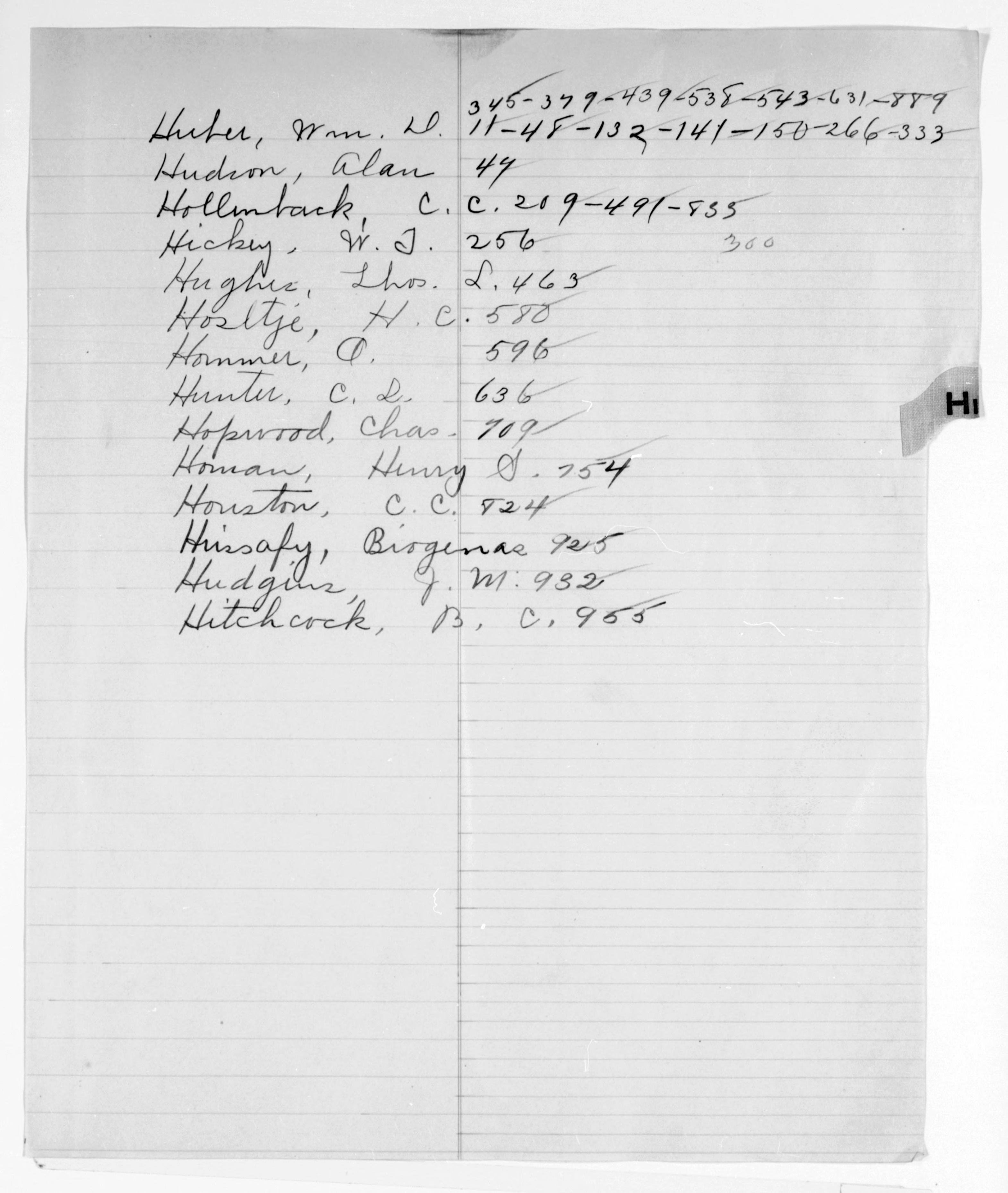Scanned image of the current content page