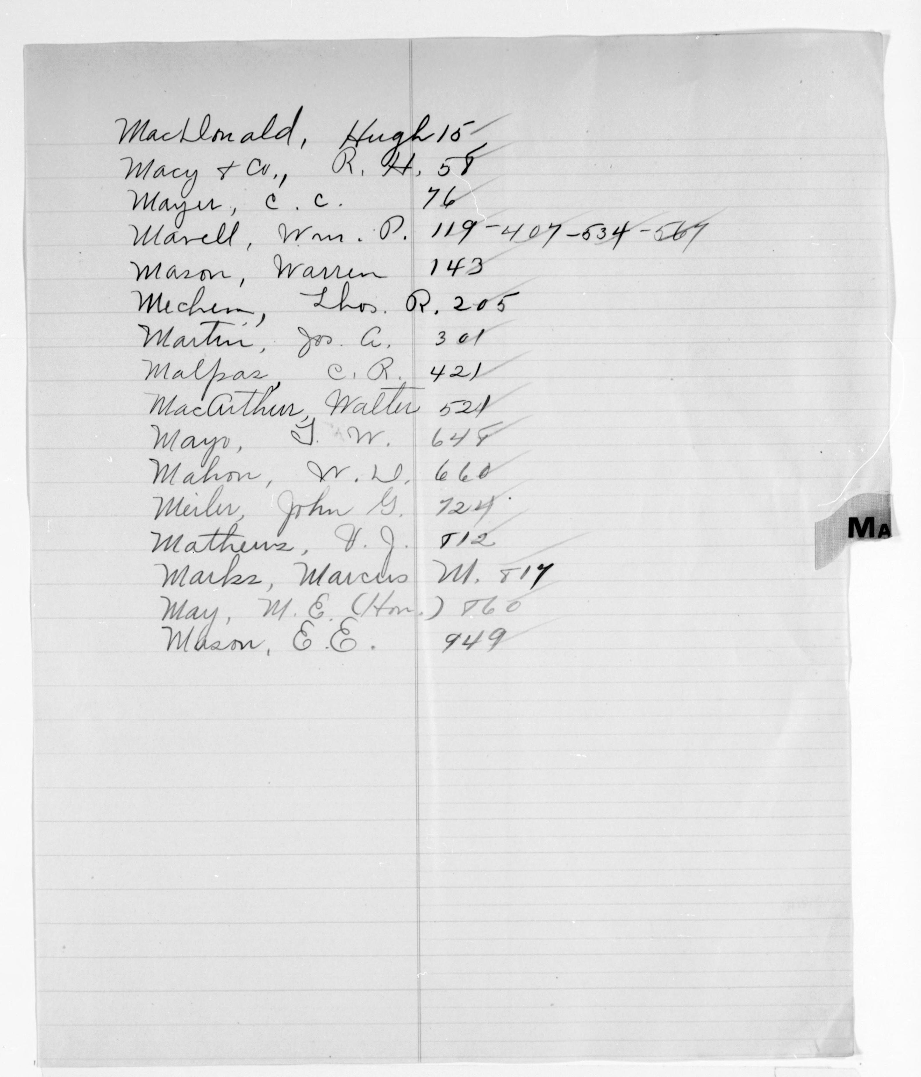 Scanned image of the current content page