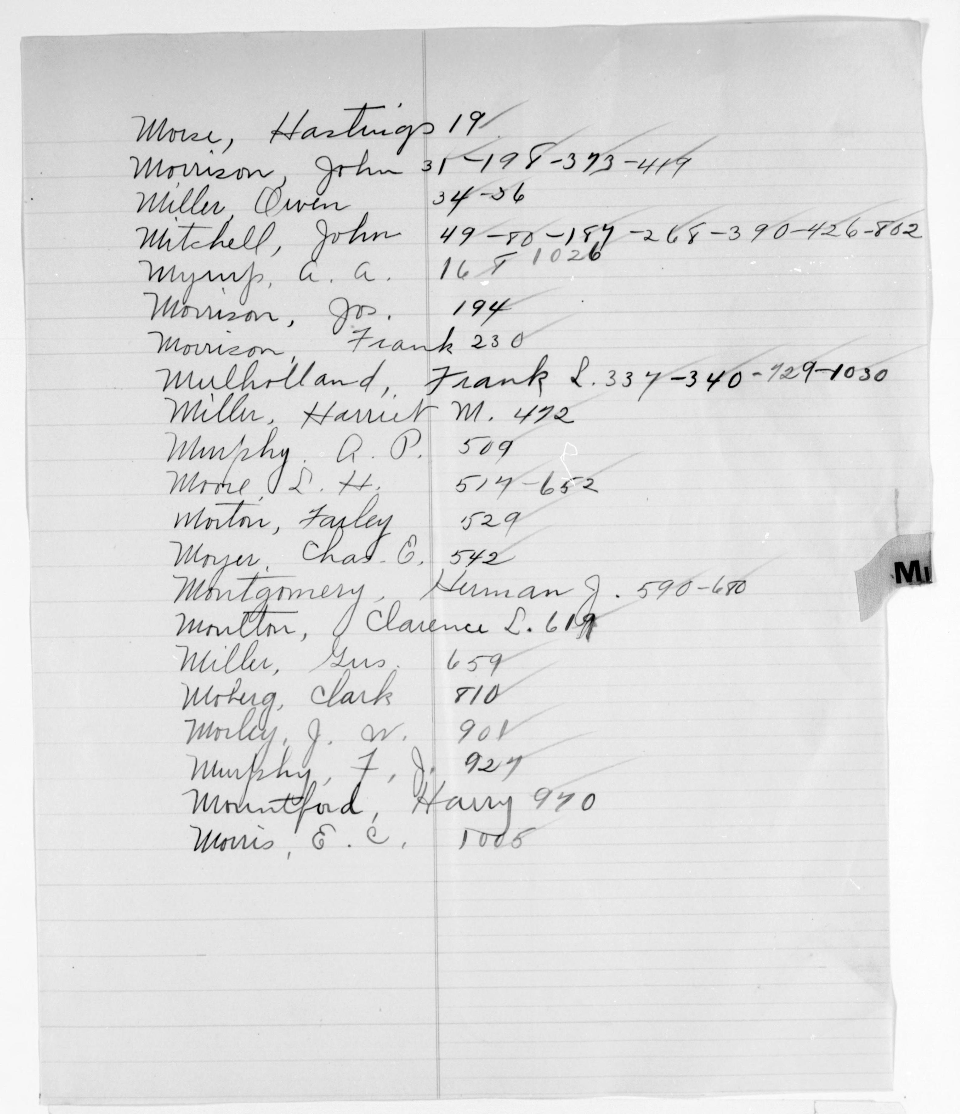 Scanned image of the current content page