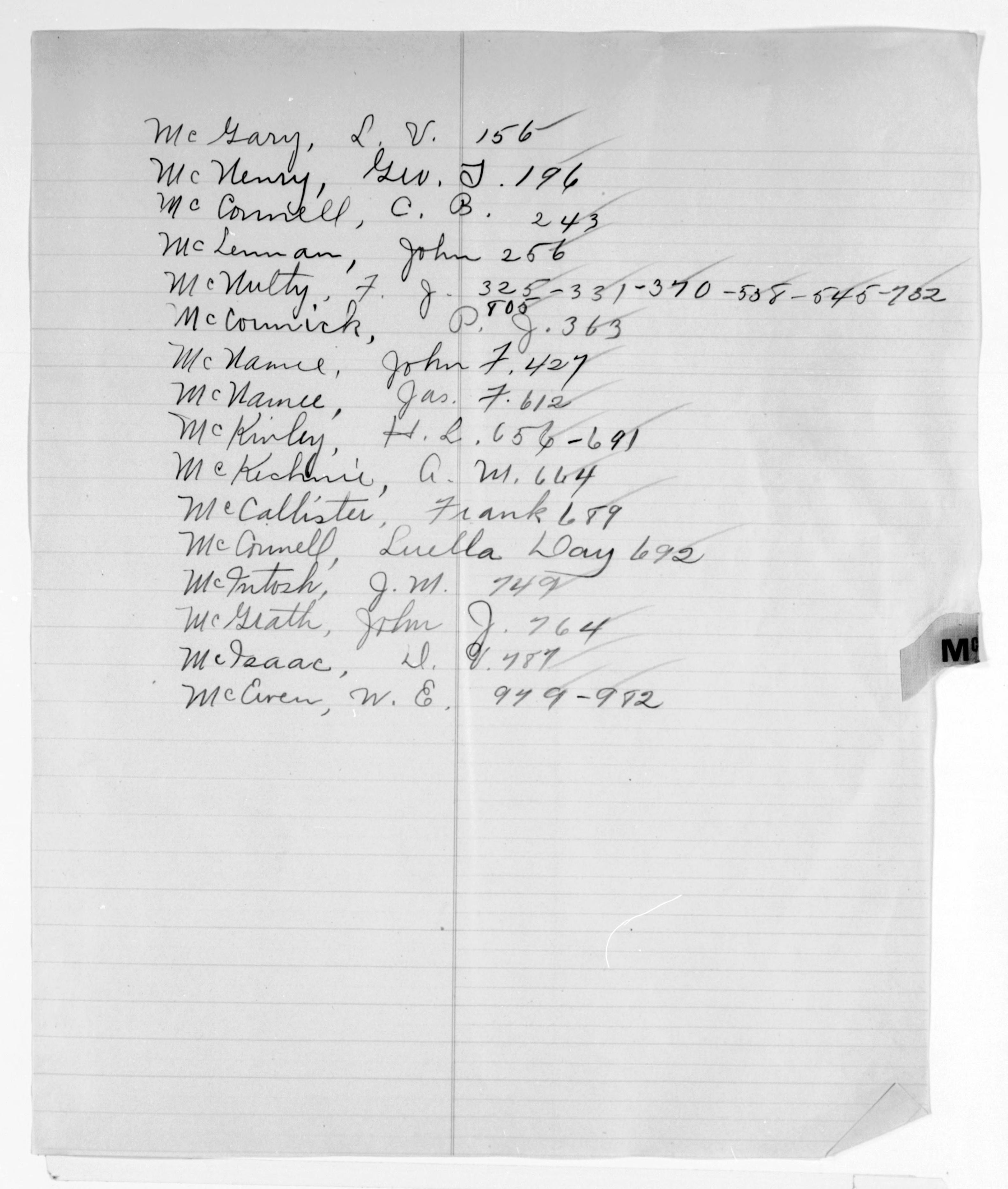 Scanned image of the current content page