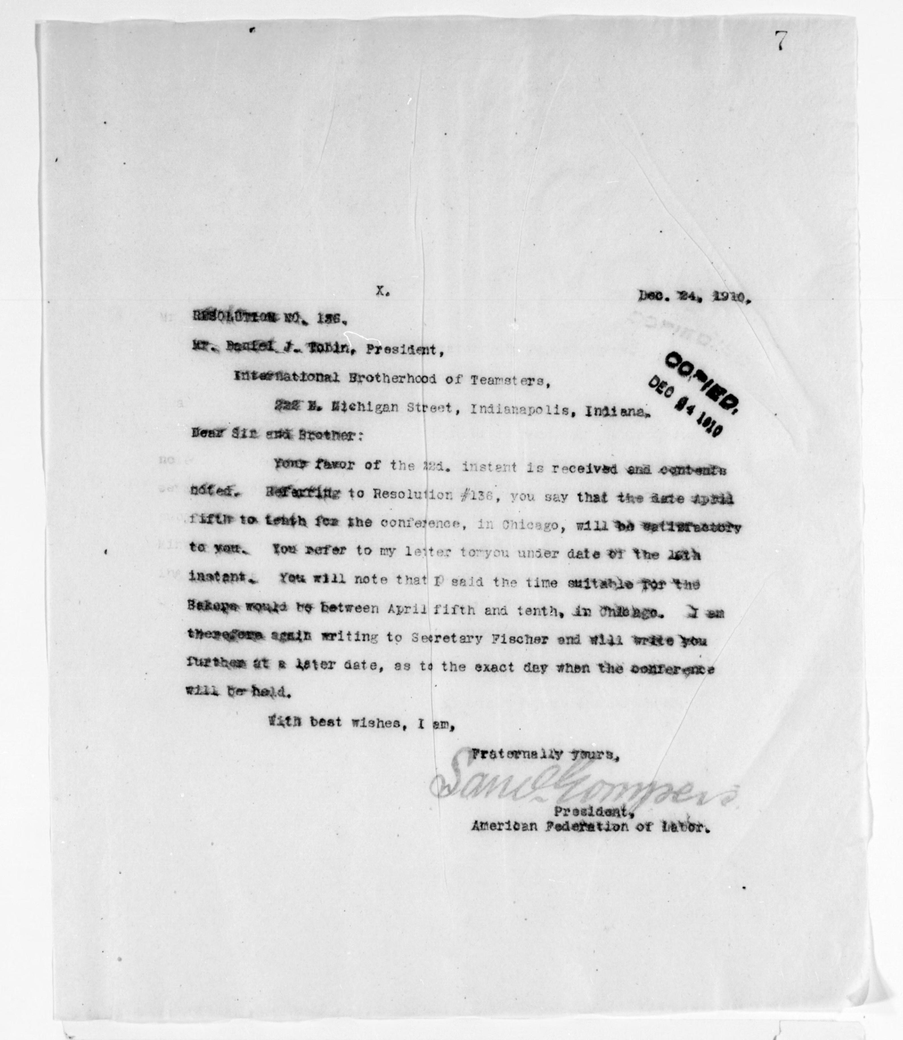 Scanned image of the current content page