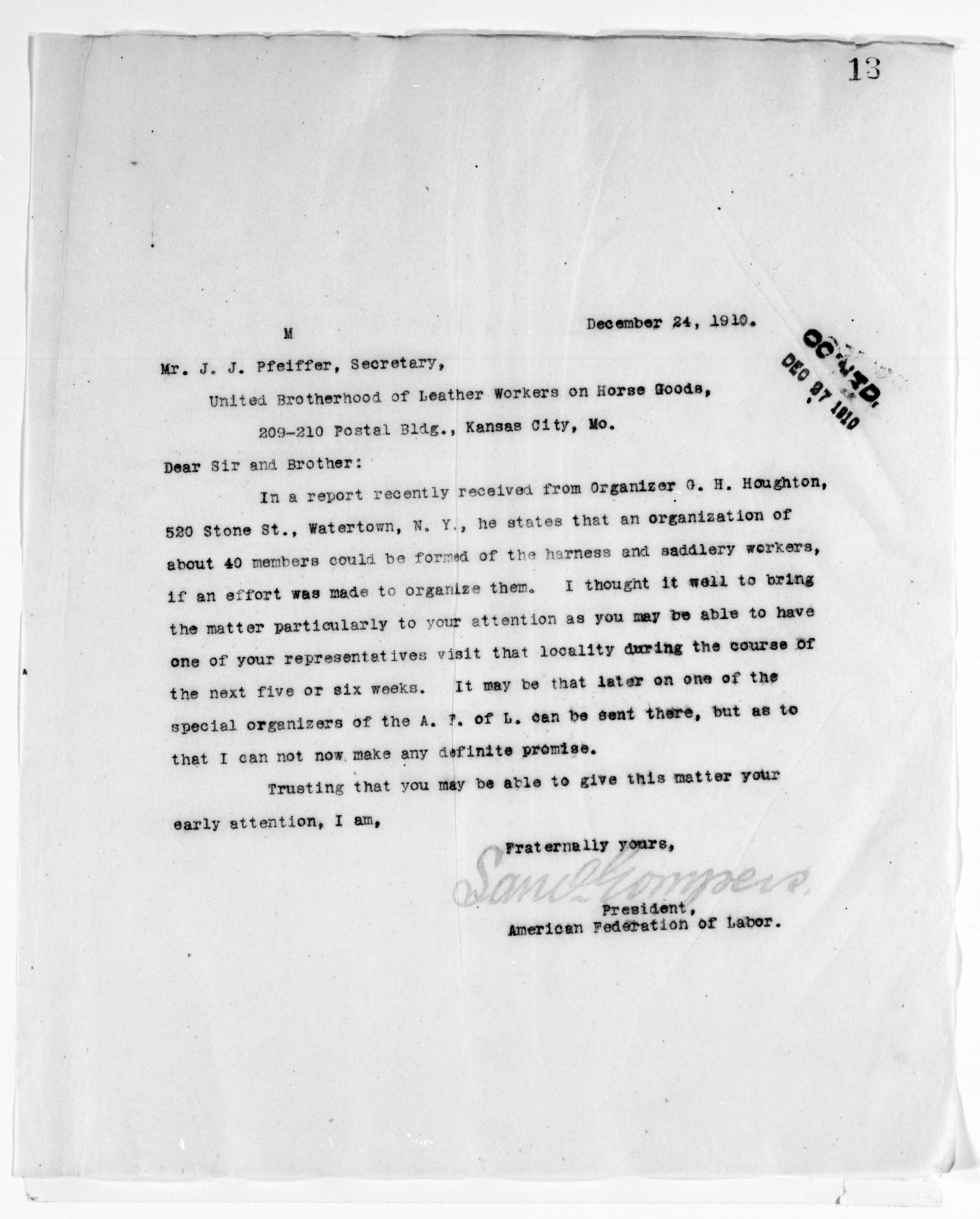 Scanned image of the current content page