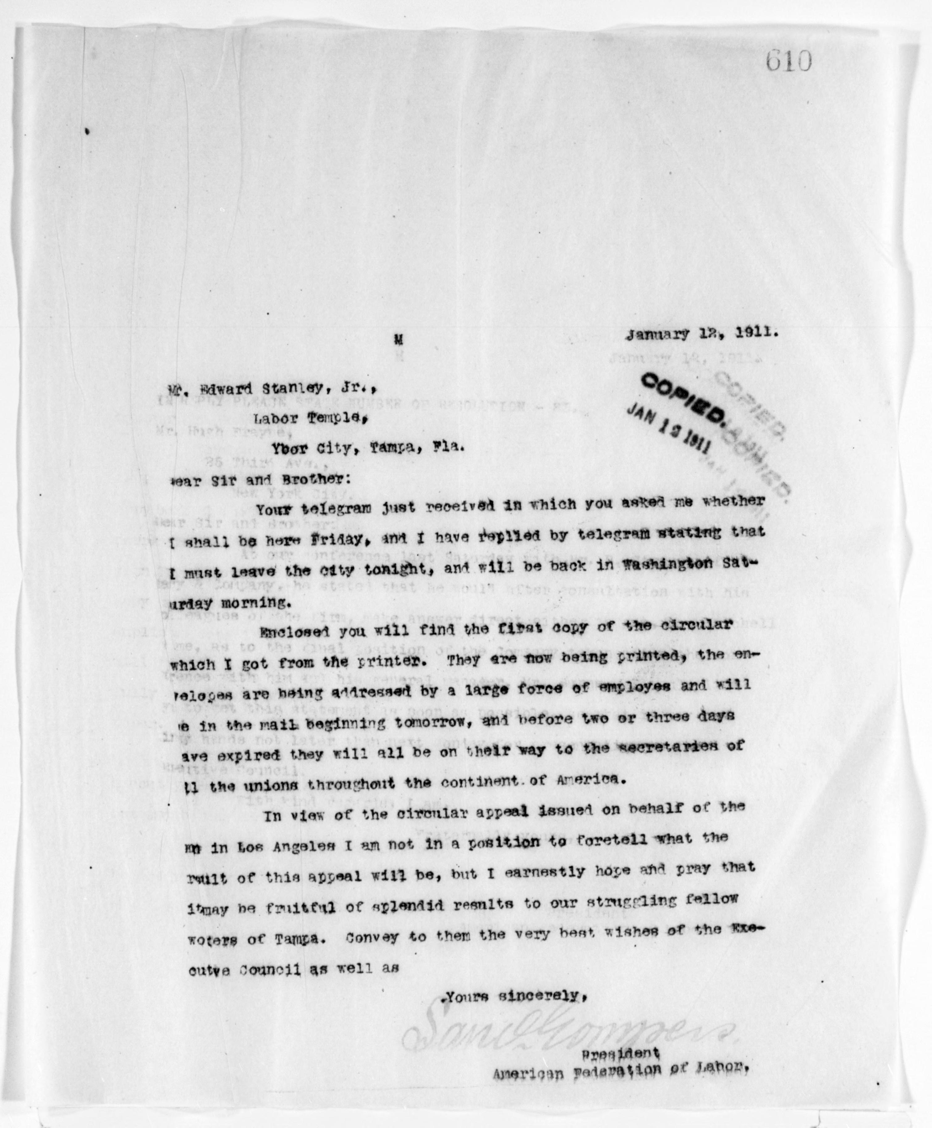 Scanned image of the current content page