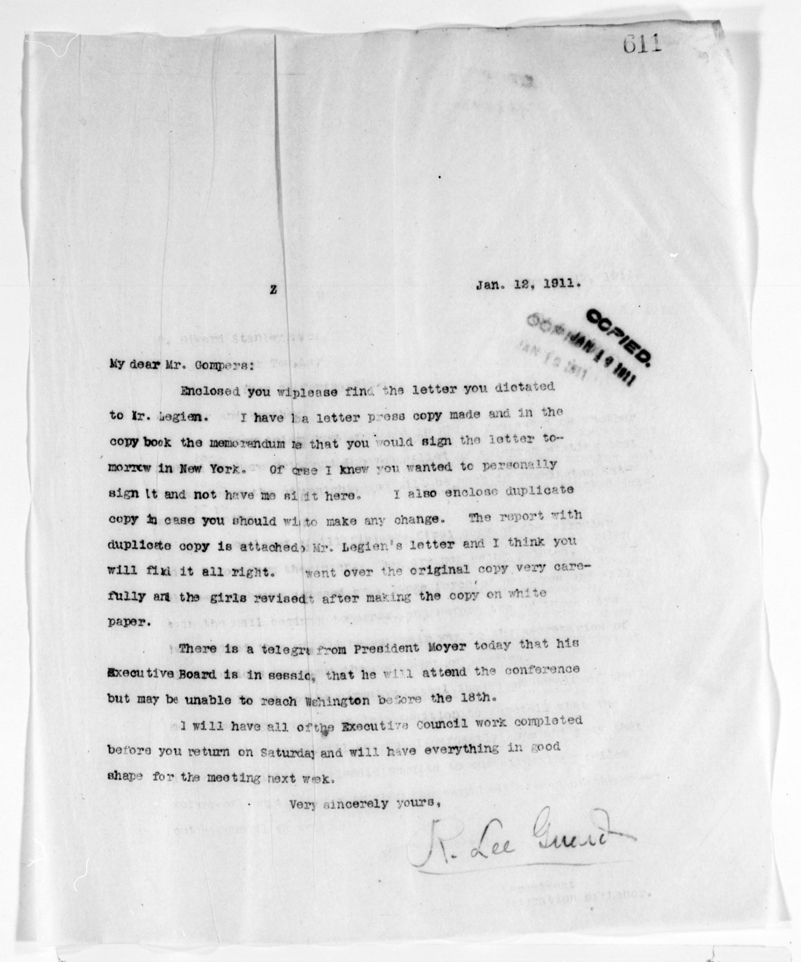 Scanned image of the current content page