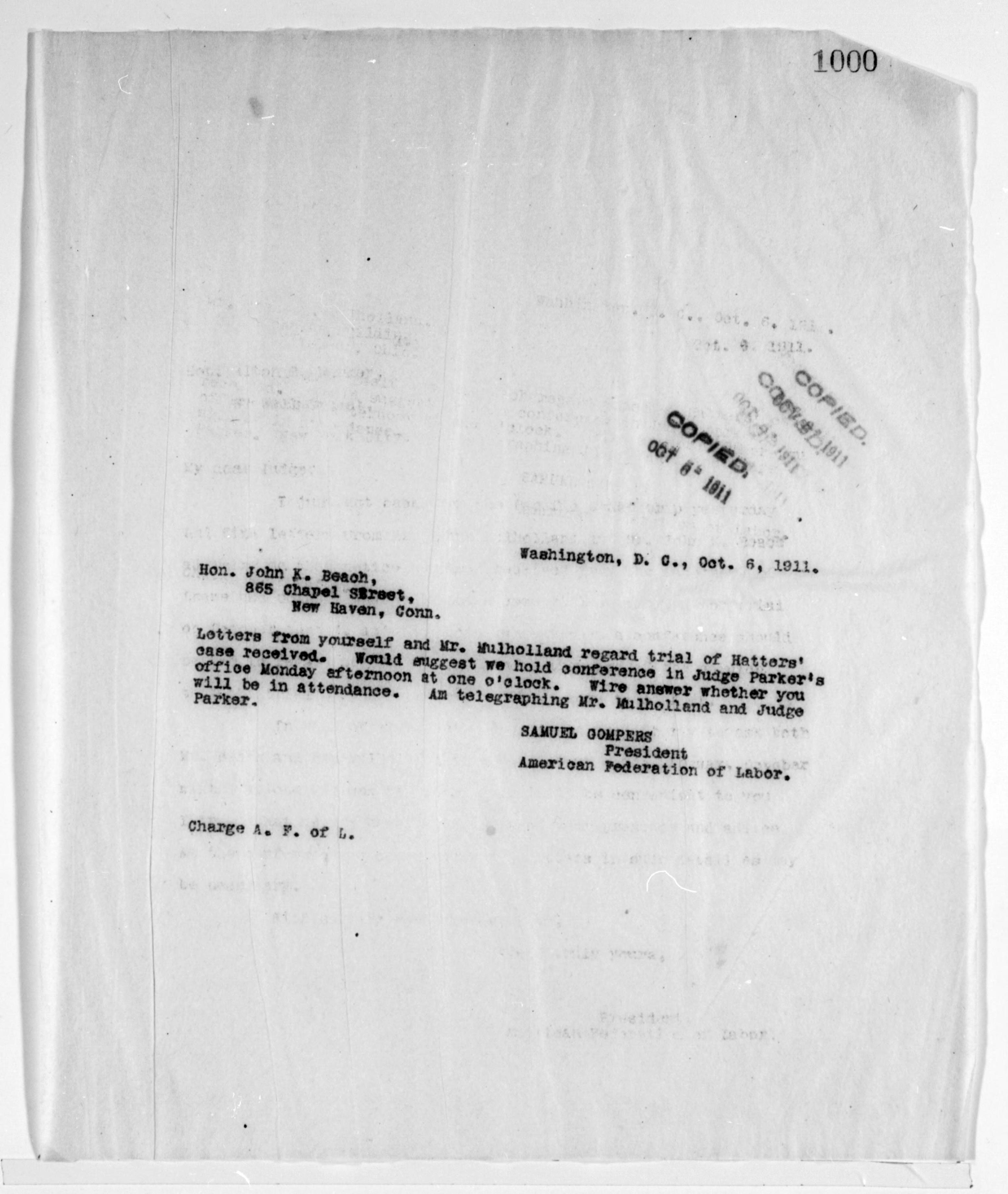 Scanned image of the current content page