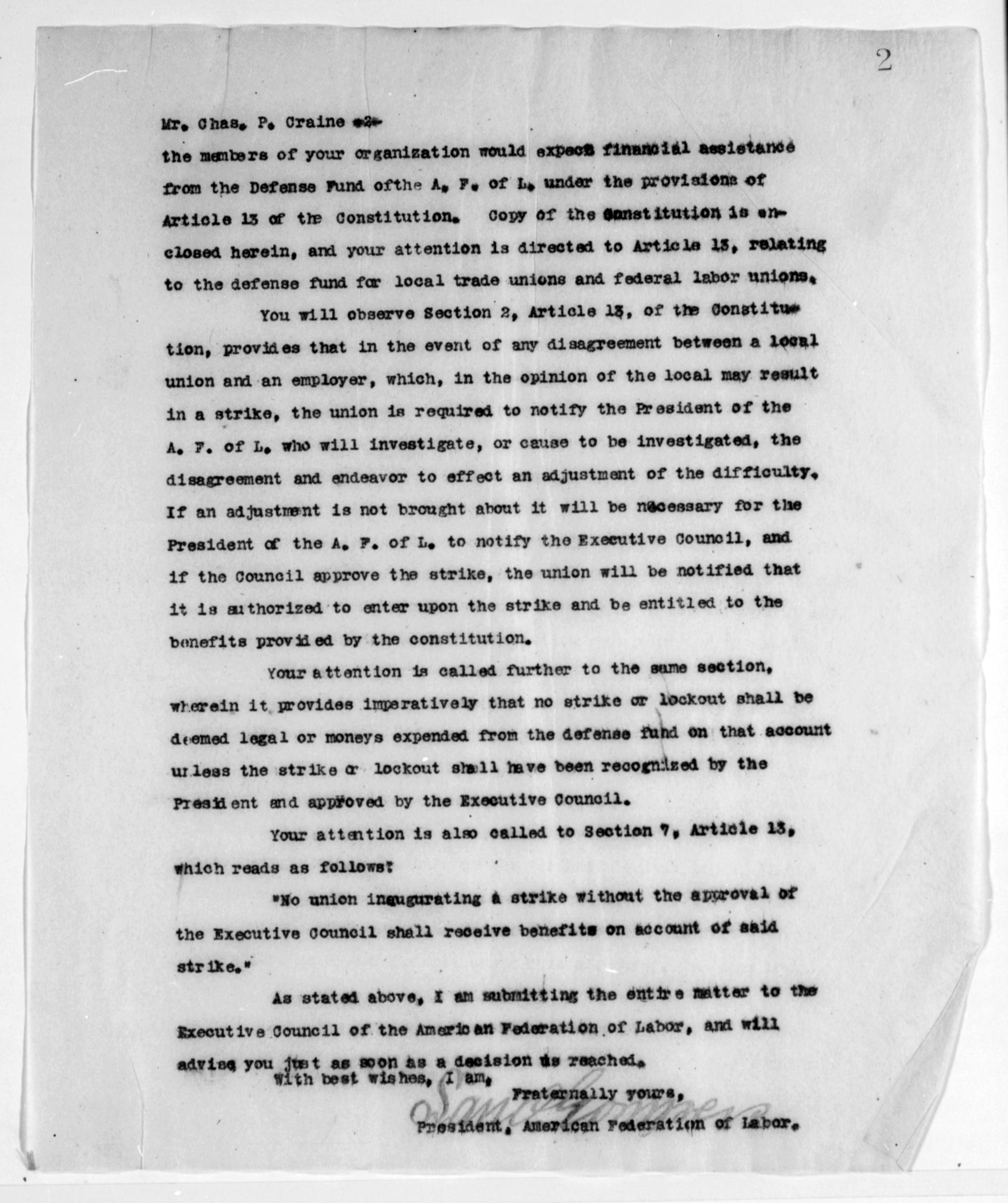 Scanned image of the current content page