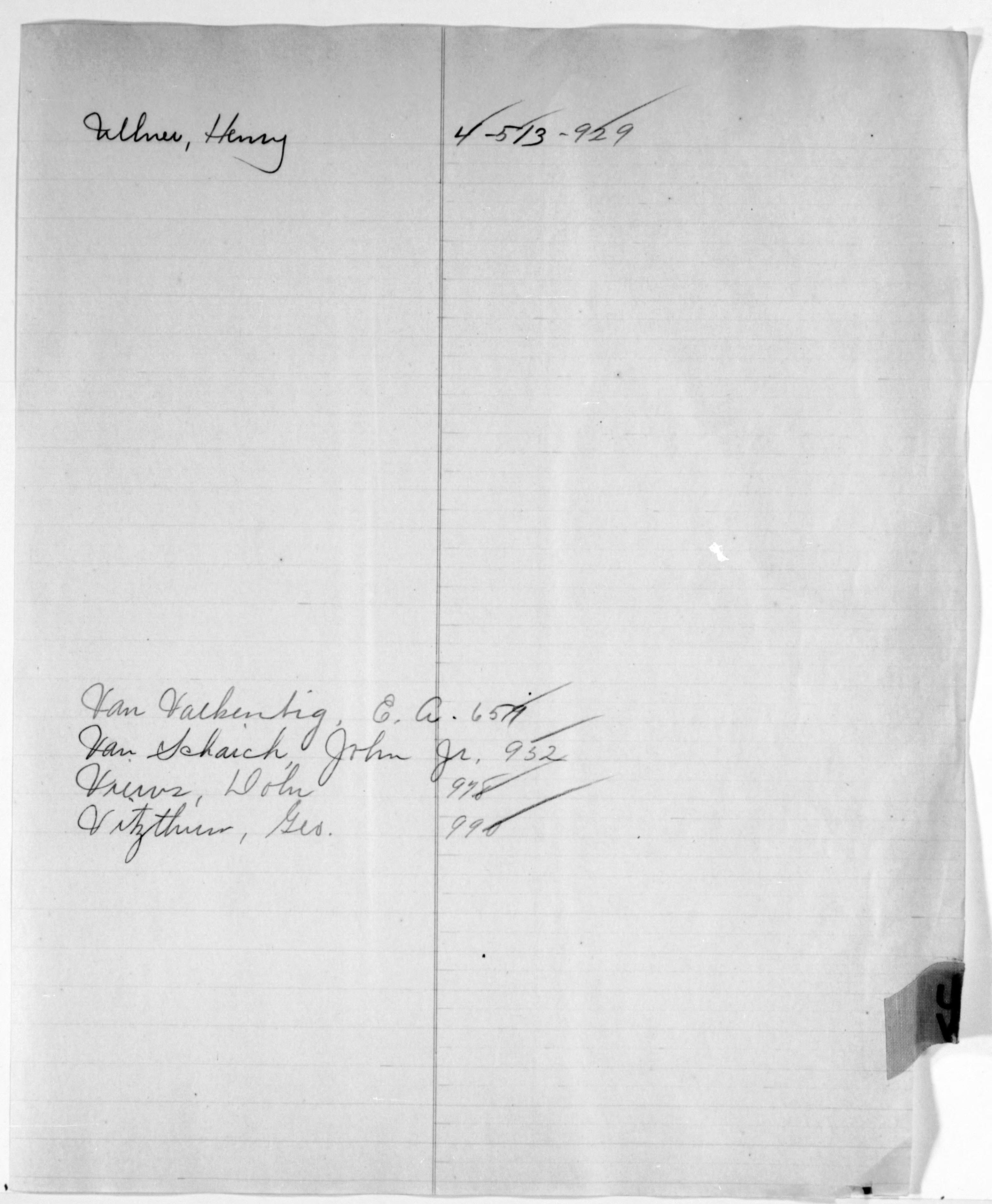 Scanned image of the current content page