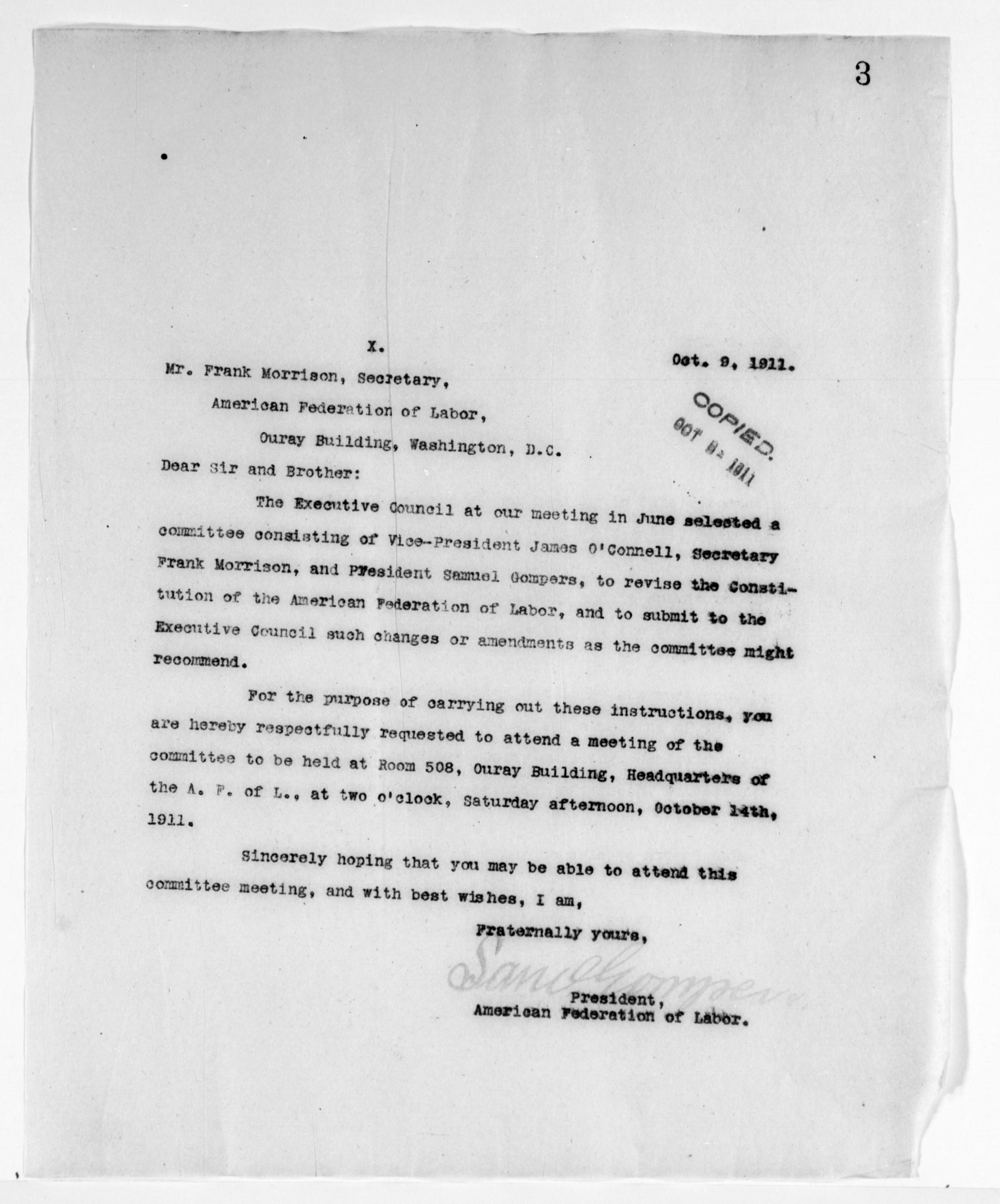 Scanned image of the current content page