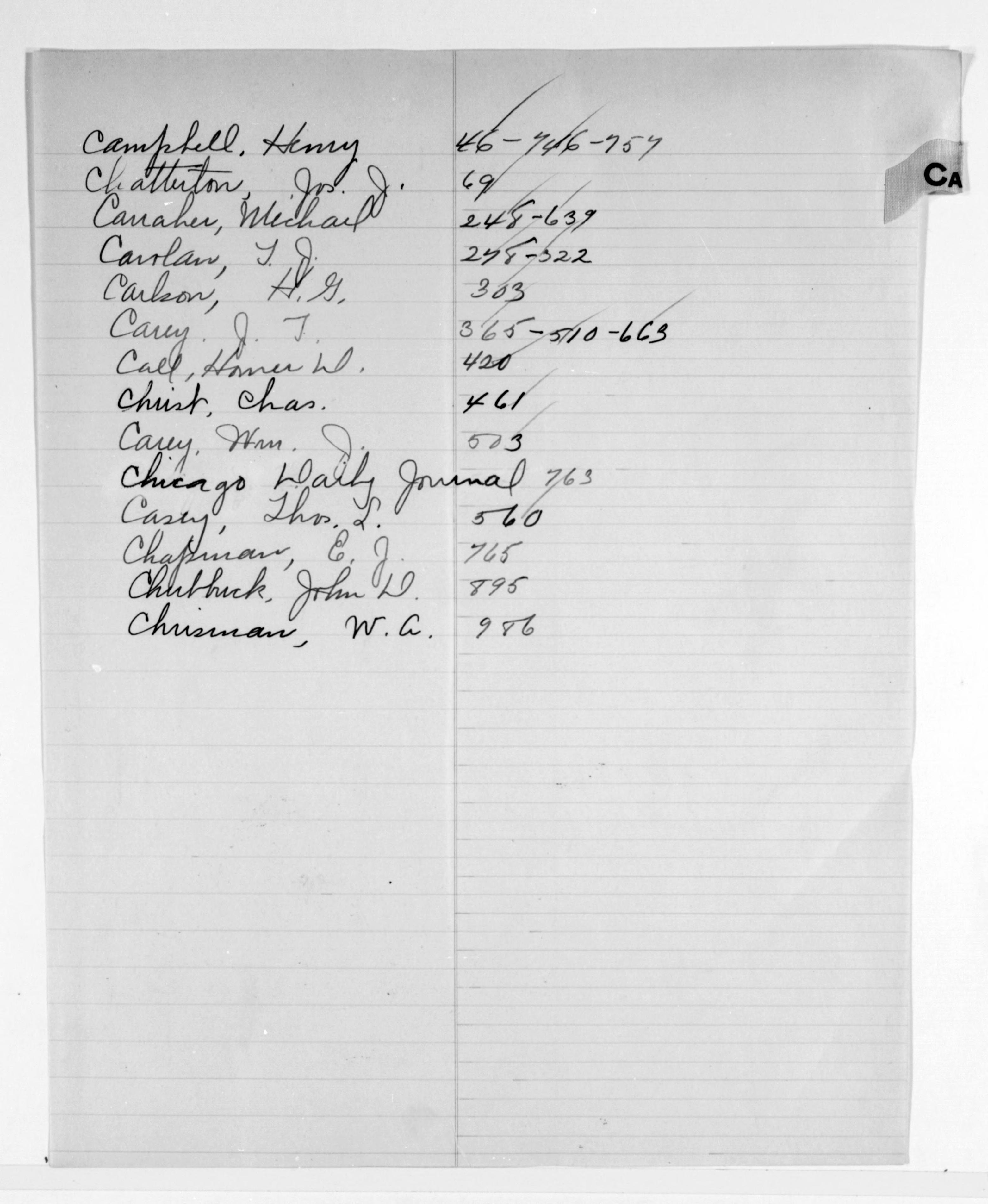 Scanned image of the current content page