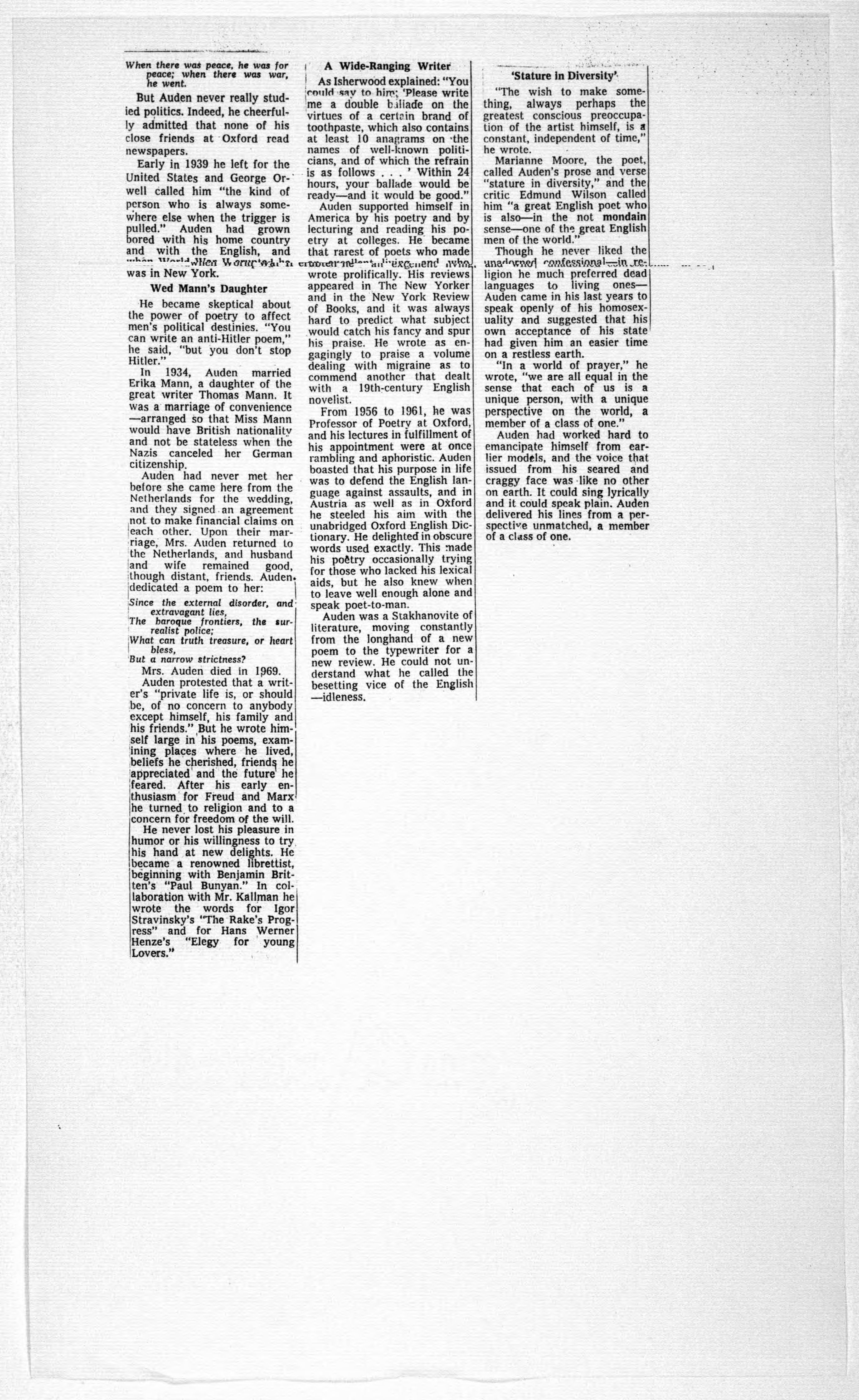 Scanned image of the current content page