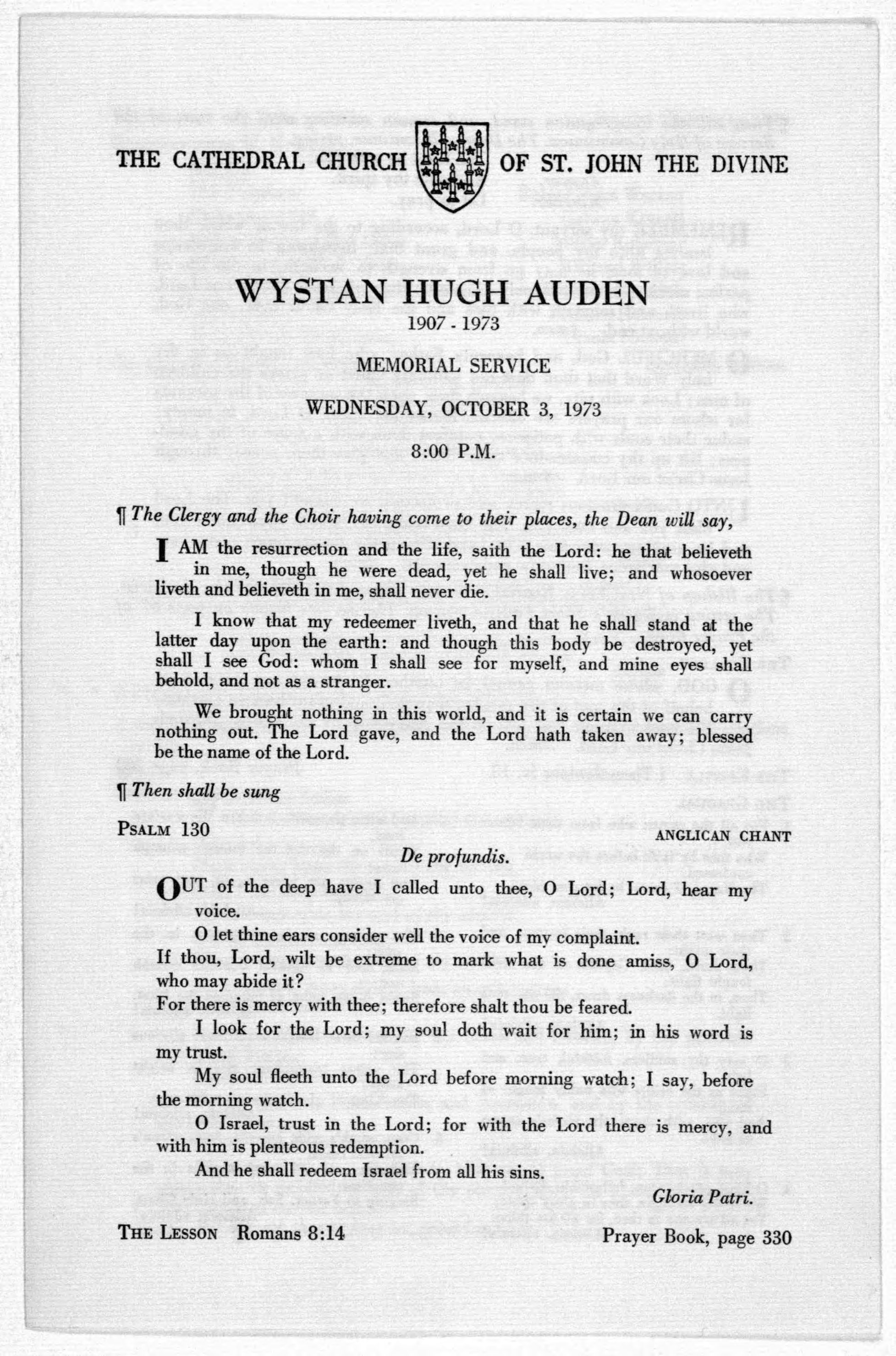 Scanned image of the current content page