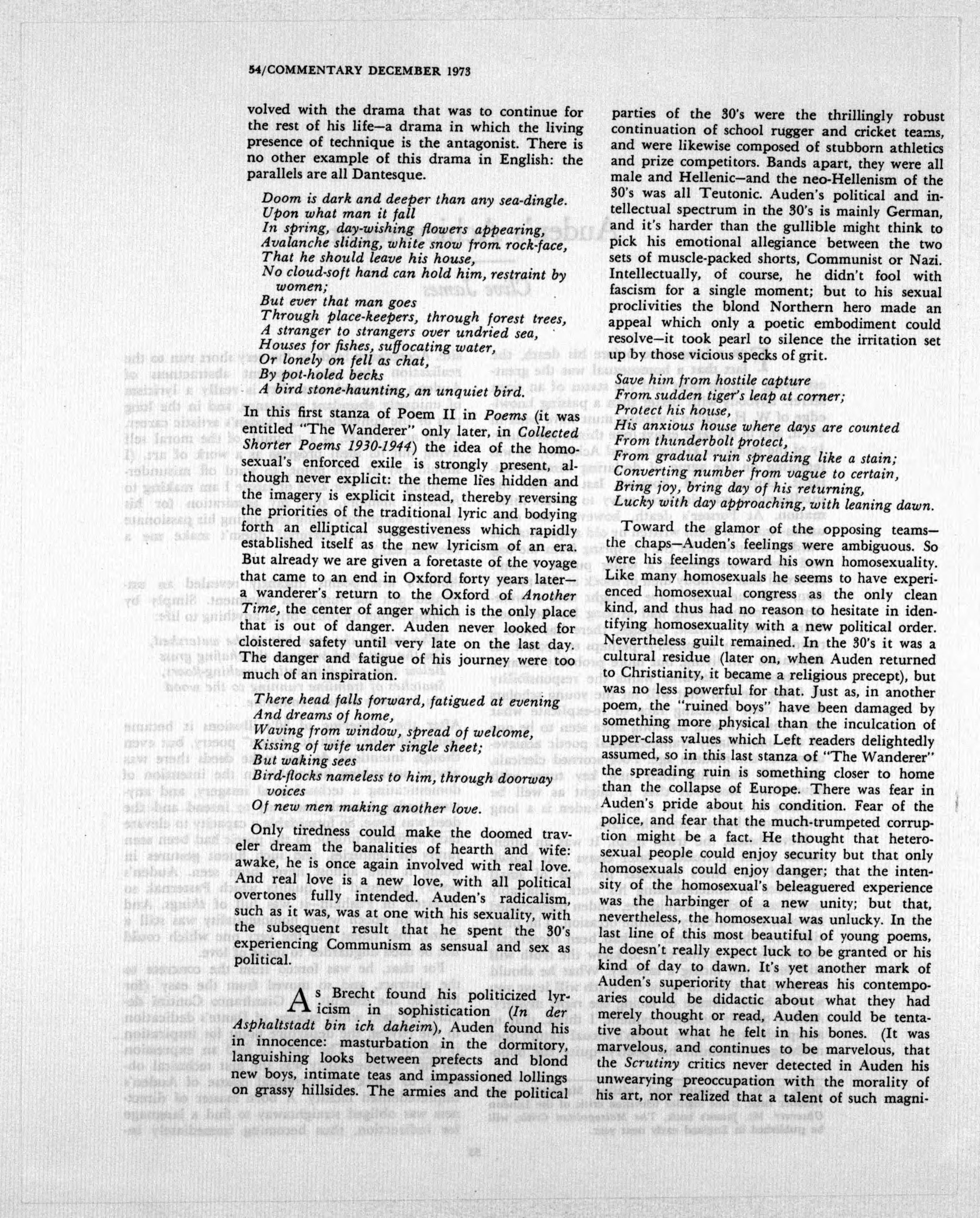 Scanned image of the current content page