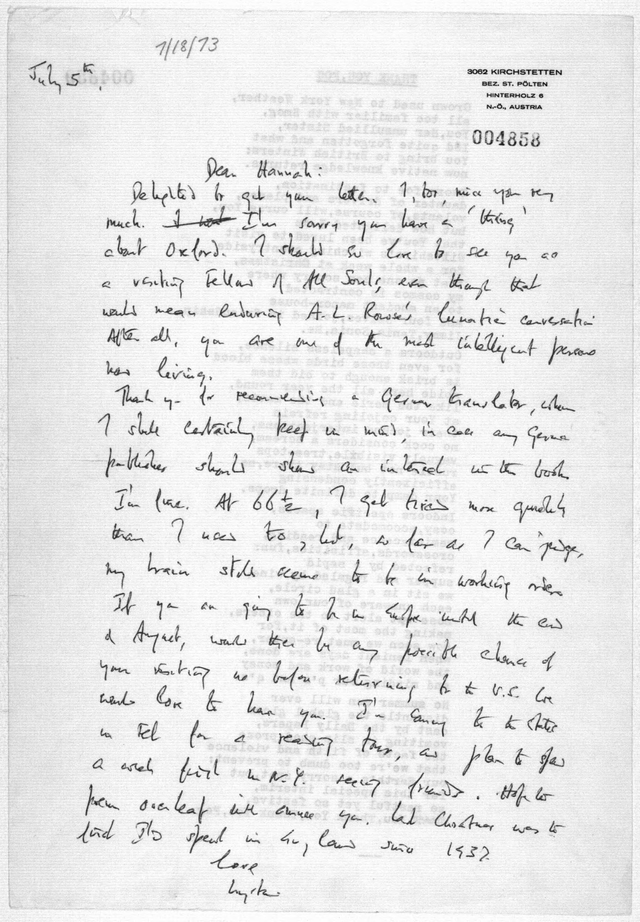 Scanned image of the current content page