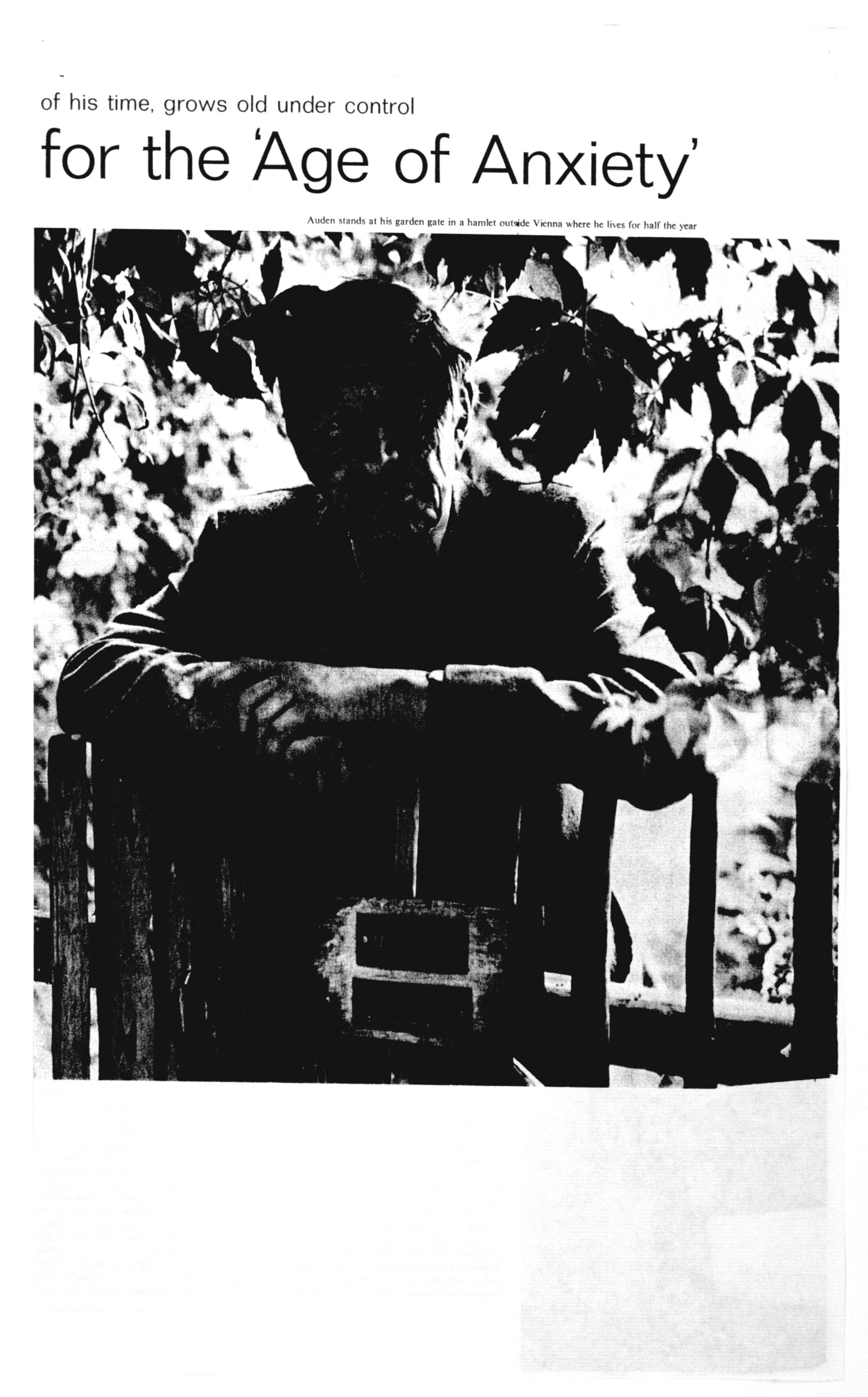 Scanned image of the current content page