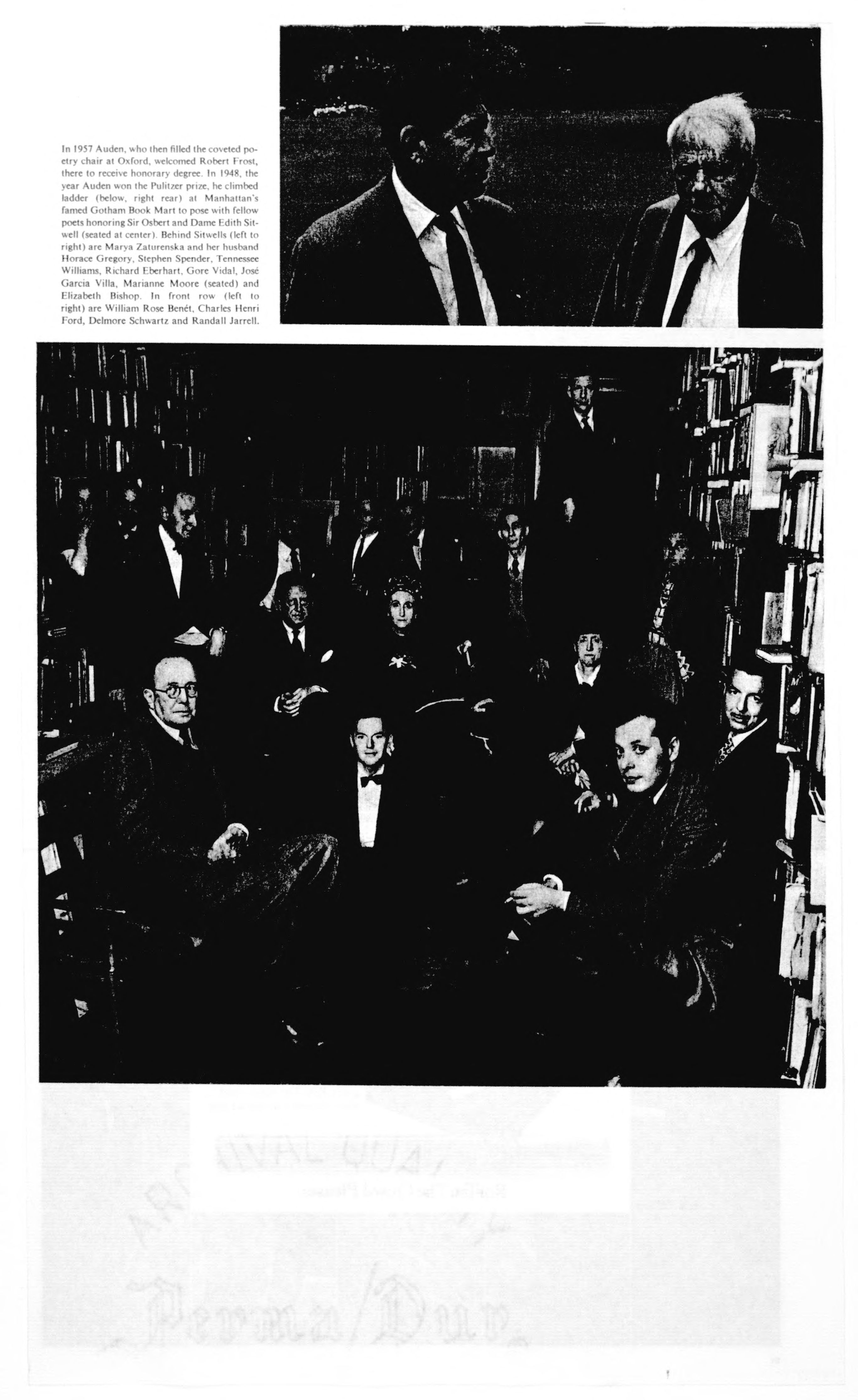 Scanned image of the current content page