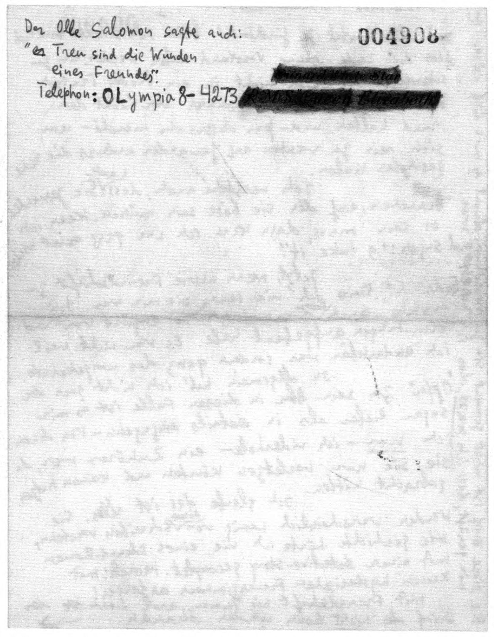 Scanned image of the current content page